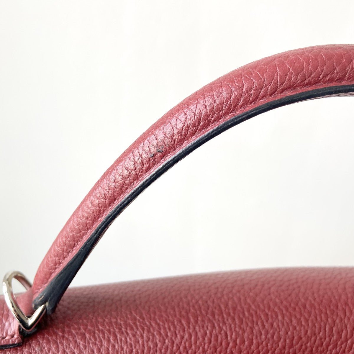 Hermès Kelly 40cm – Rouge Clémence Leather with Palladium Hardware | Authentic Preloved - Reloved Again