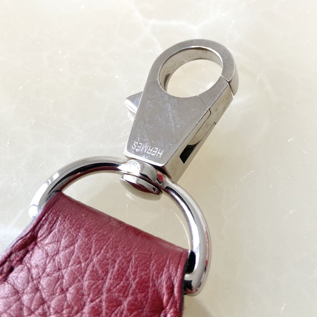 Hermès Kelly 40cm – Rouge Clémence Leather with Palladium Hardware | Authentic Preloved - Reloved Again