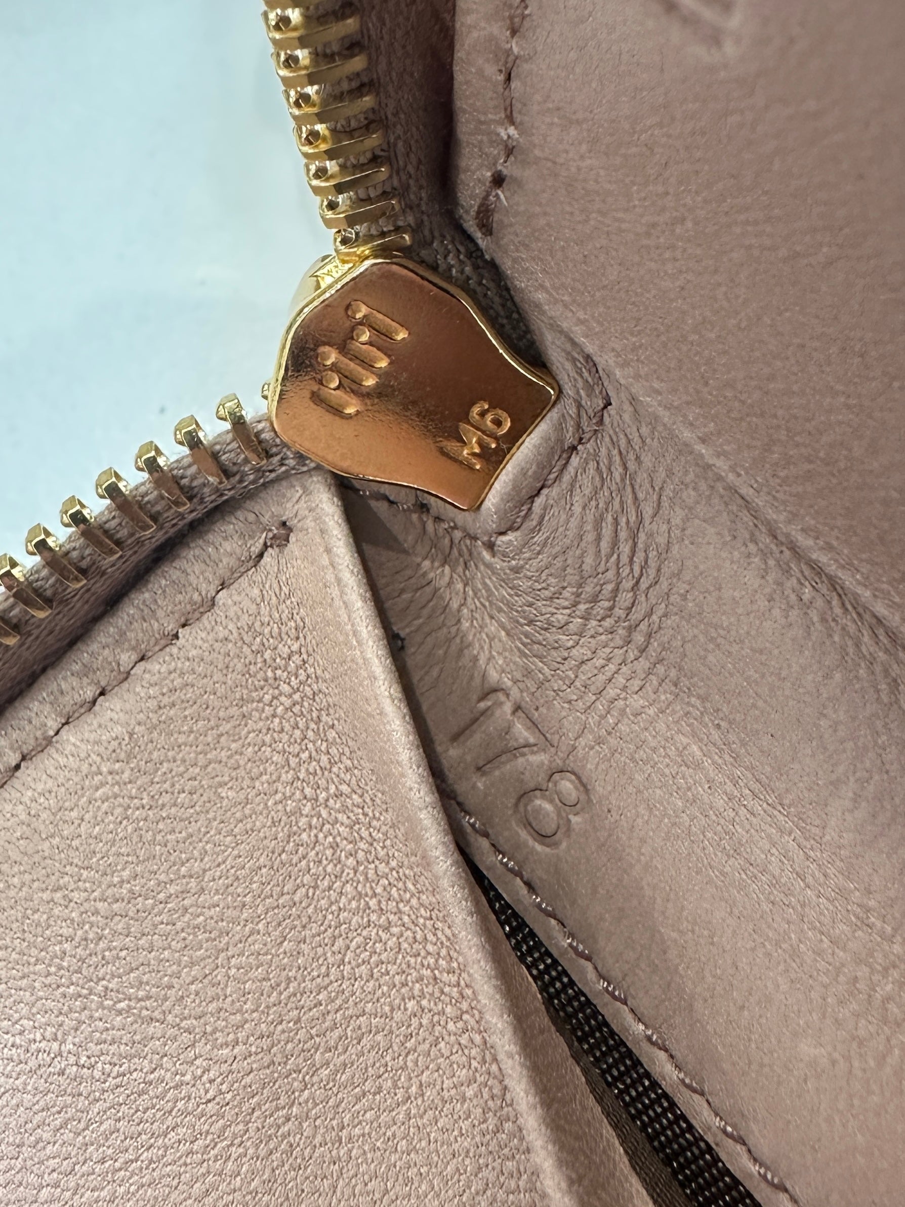 Dusty Pink key case RRP £800