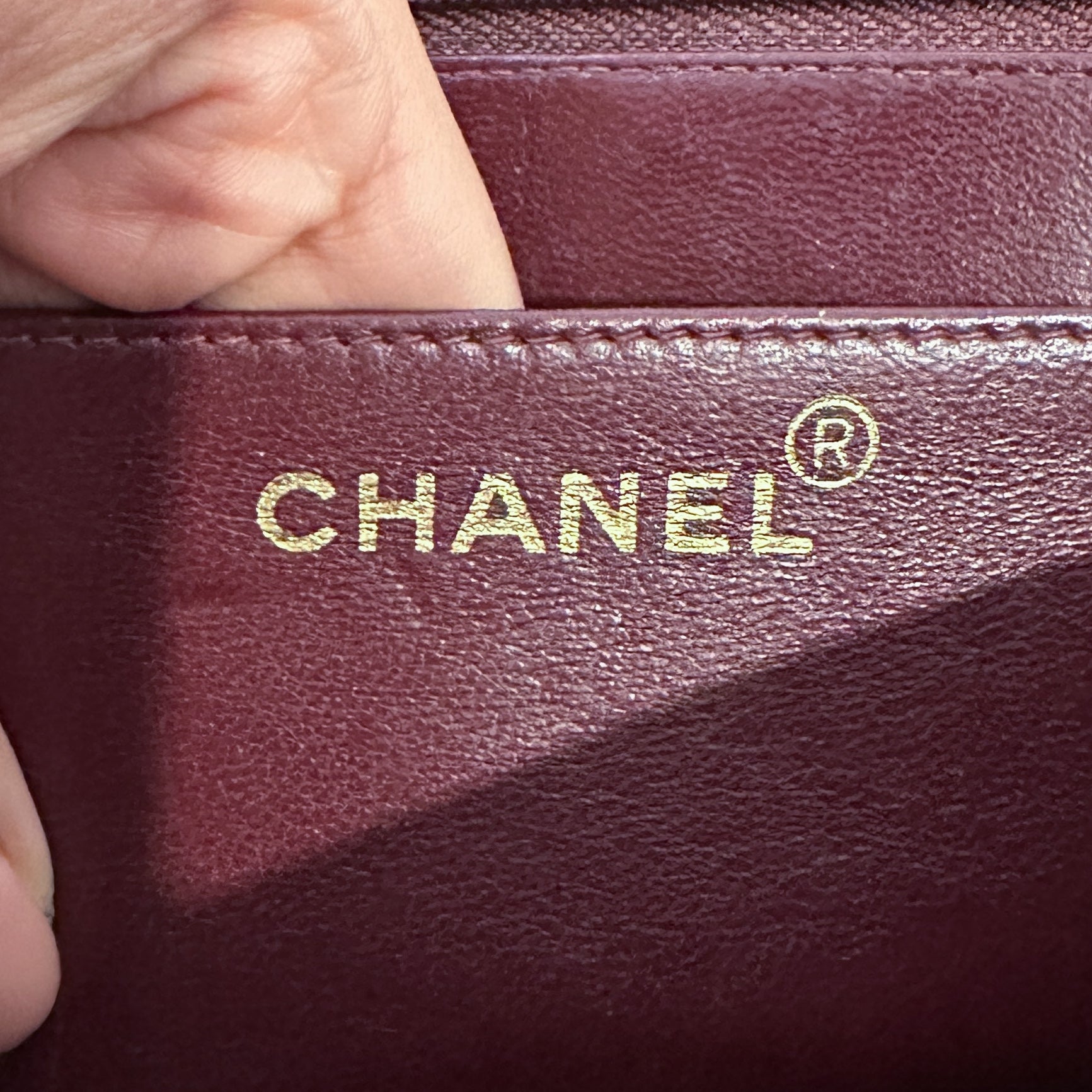 Chanel Black Quilted Lambskin Leather Vintage Maxi Jumbo XL | Authentic Preloved - Reloved Again