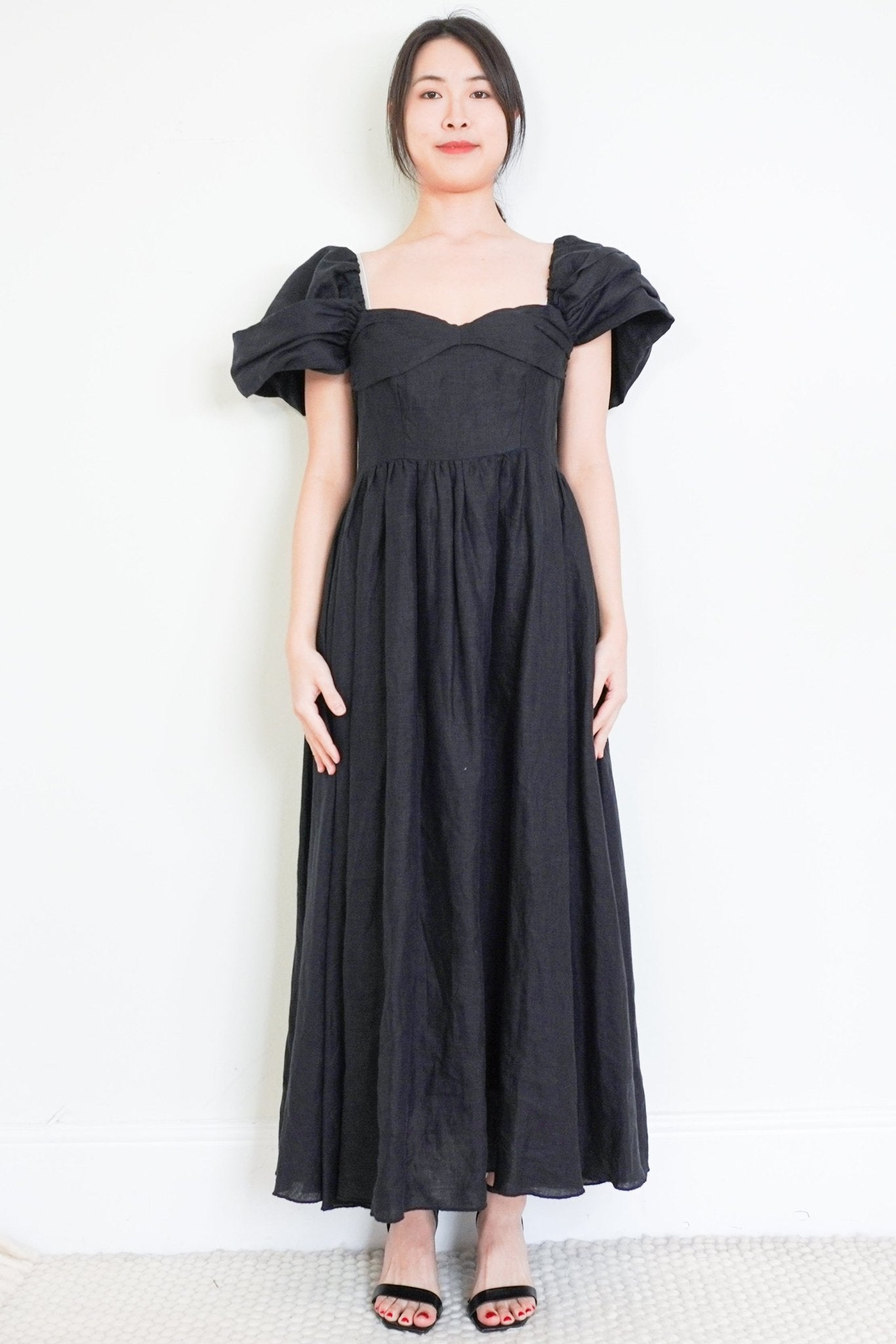 Gül Hürgel Black Linen Dress RRP £700 | Authentic Preloved - Reloved Again