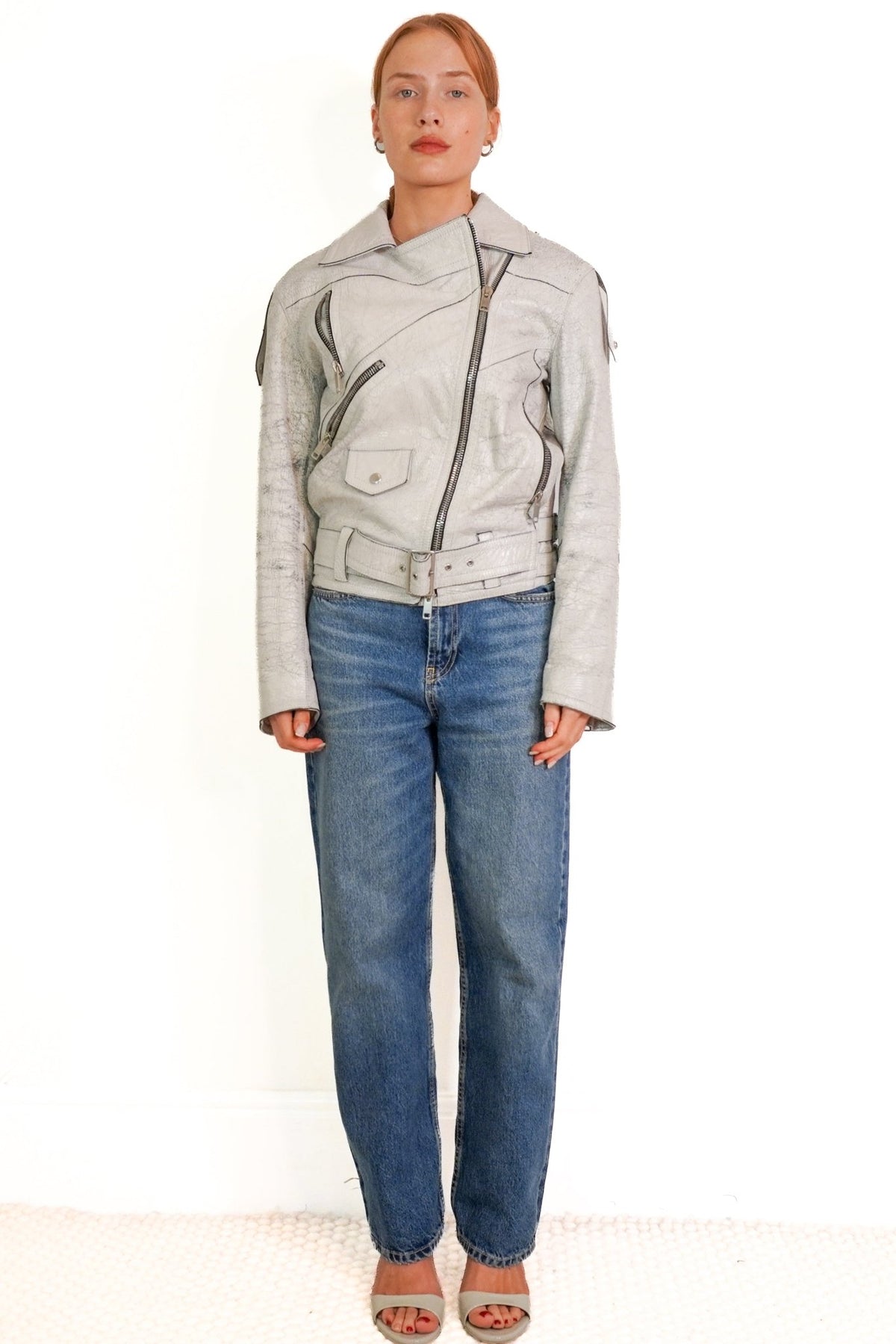 Givenchy Crackle Moto Jacket (RRP £4000) | Authentic Preloved - Reloved Again