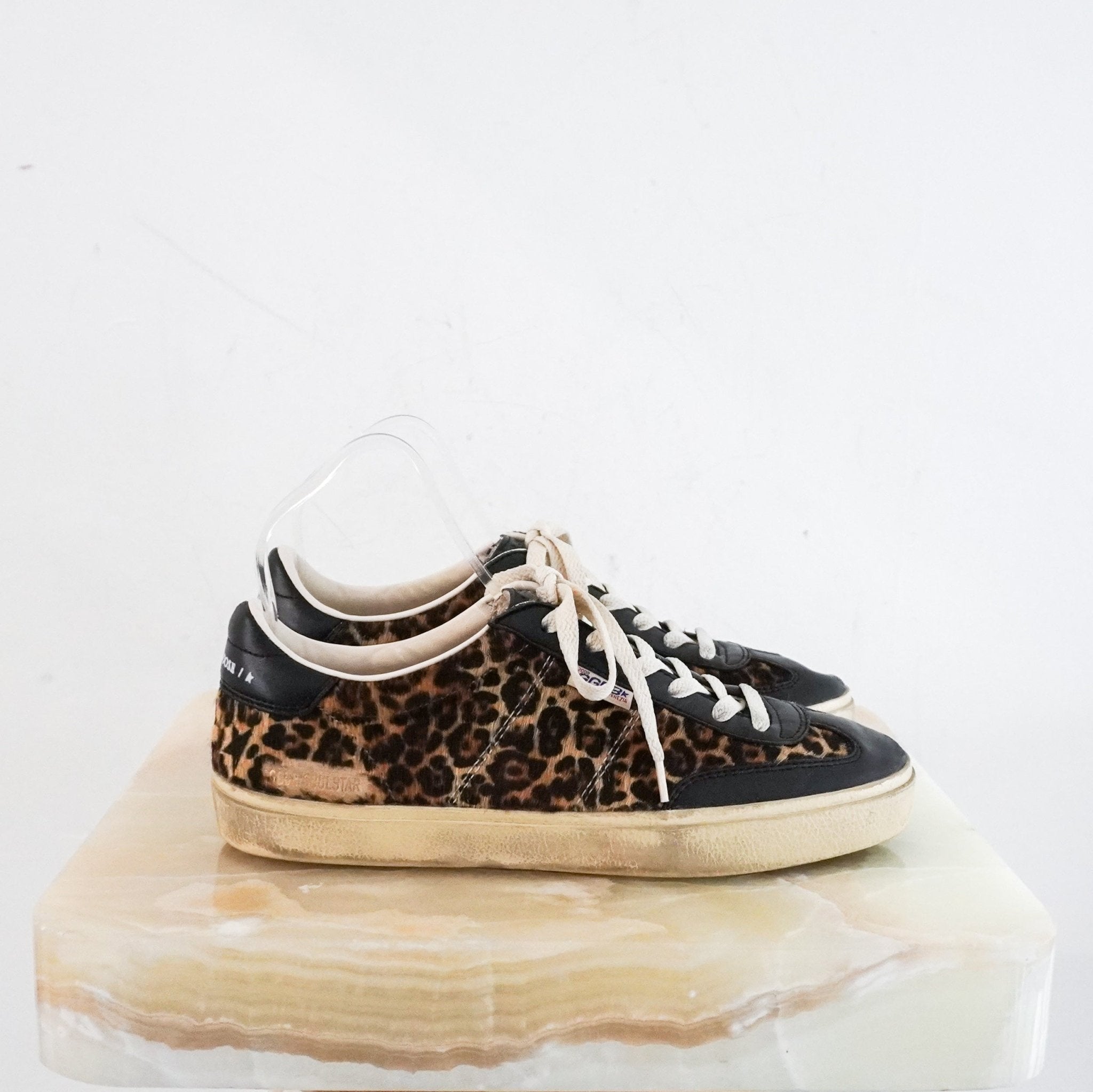 Golden Goose Soul Star Leopard Print Shoes RRP £450 | Authentic Preloved - Reloved Again