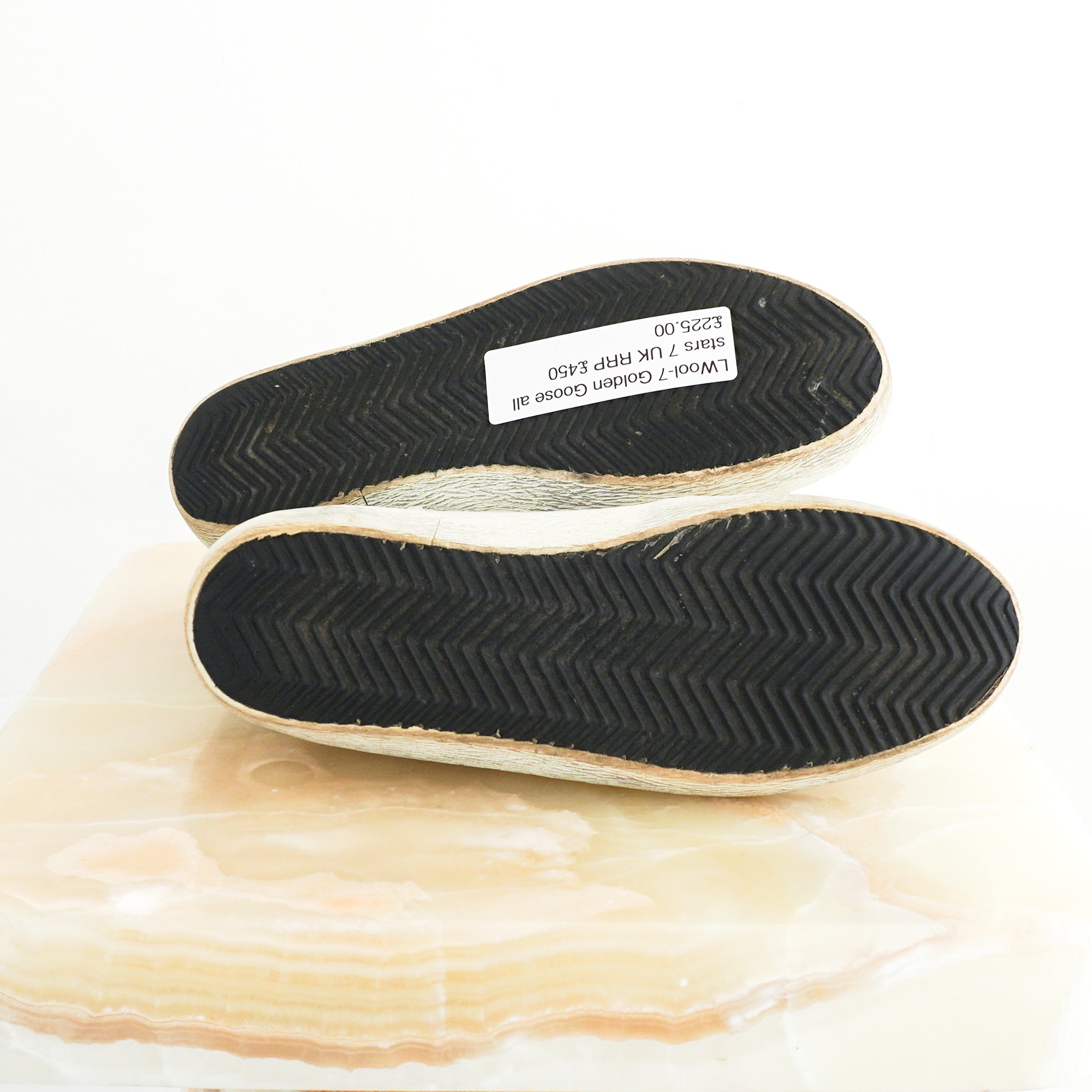 Golden-Goose-White-Super-Star-Classic-with-Spur-Trainers-bottom-picture-Chelsea-London