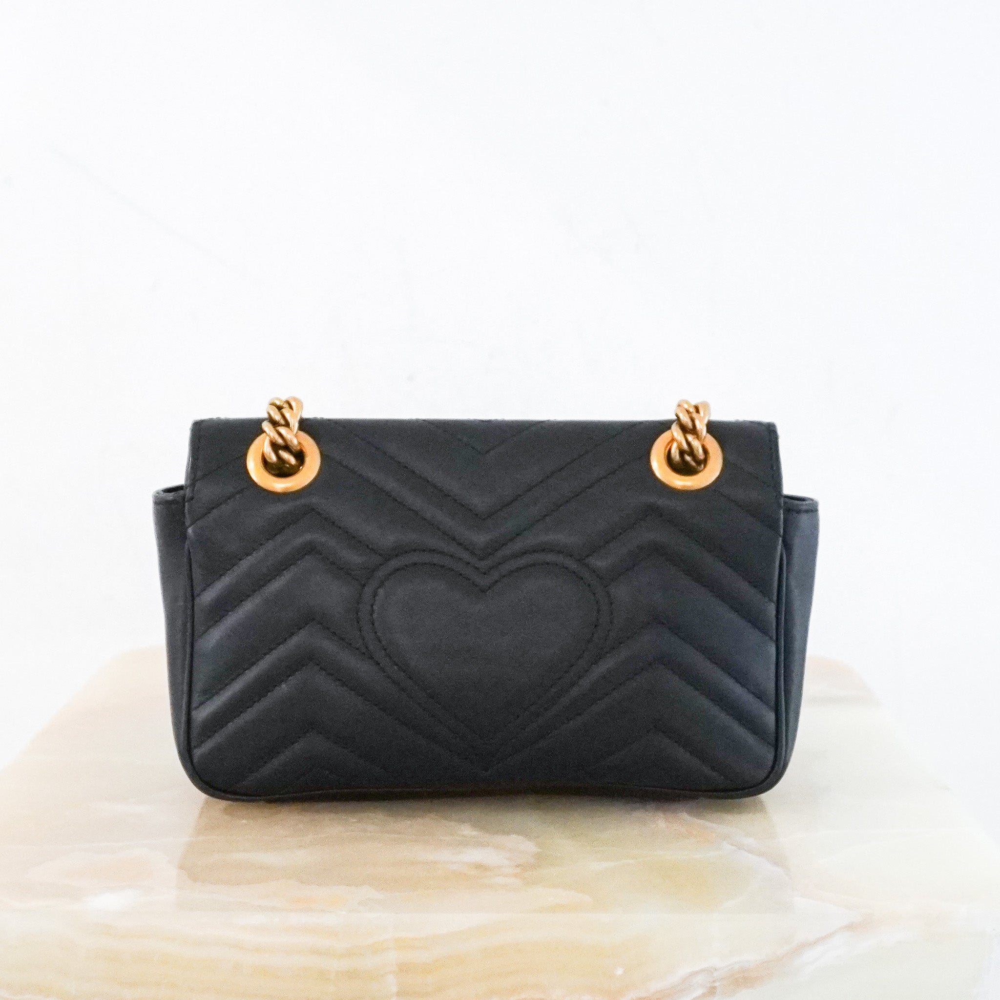 Gucci-Black-Matalesse-Small-Marmont-Bag-back-picture