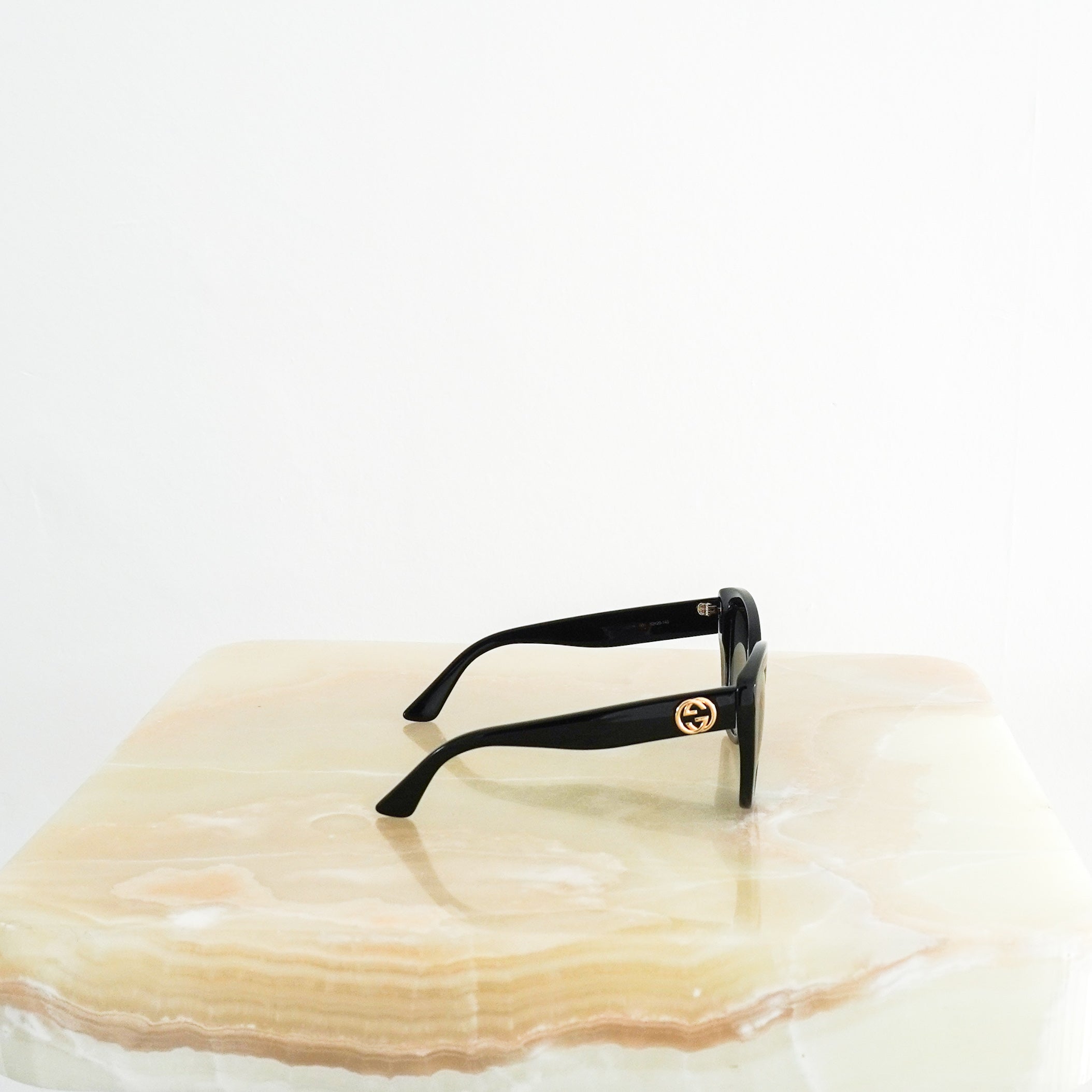 Gucci-Black-Oversize-Cat-Eye-Sunglasses-side-picture-Chelsea-London