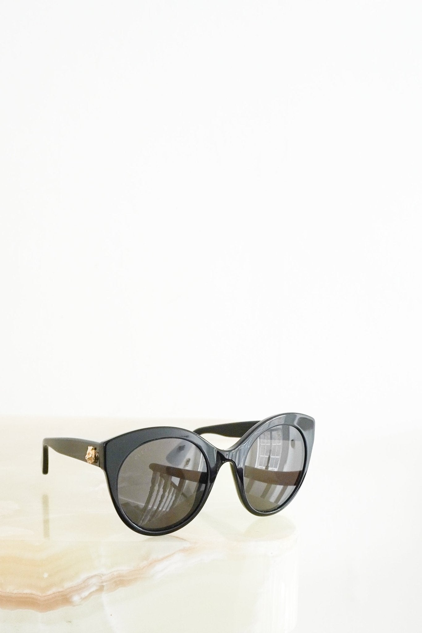 Gucci Black Oversized Sunglasses (RRP £350) | Authentic Preloved FINAL SALE - Reloved Again