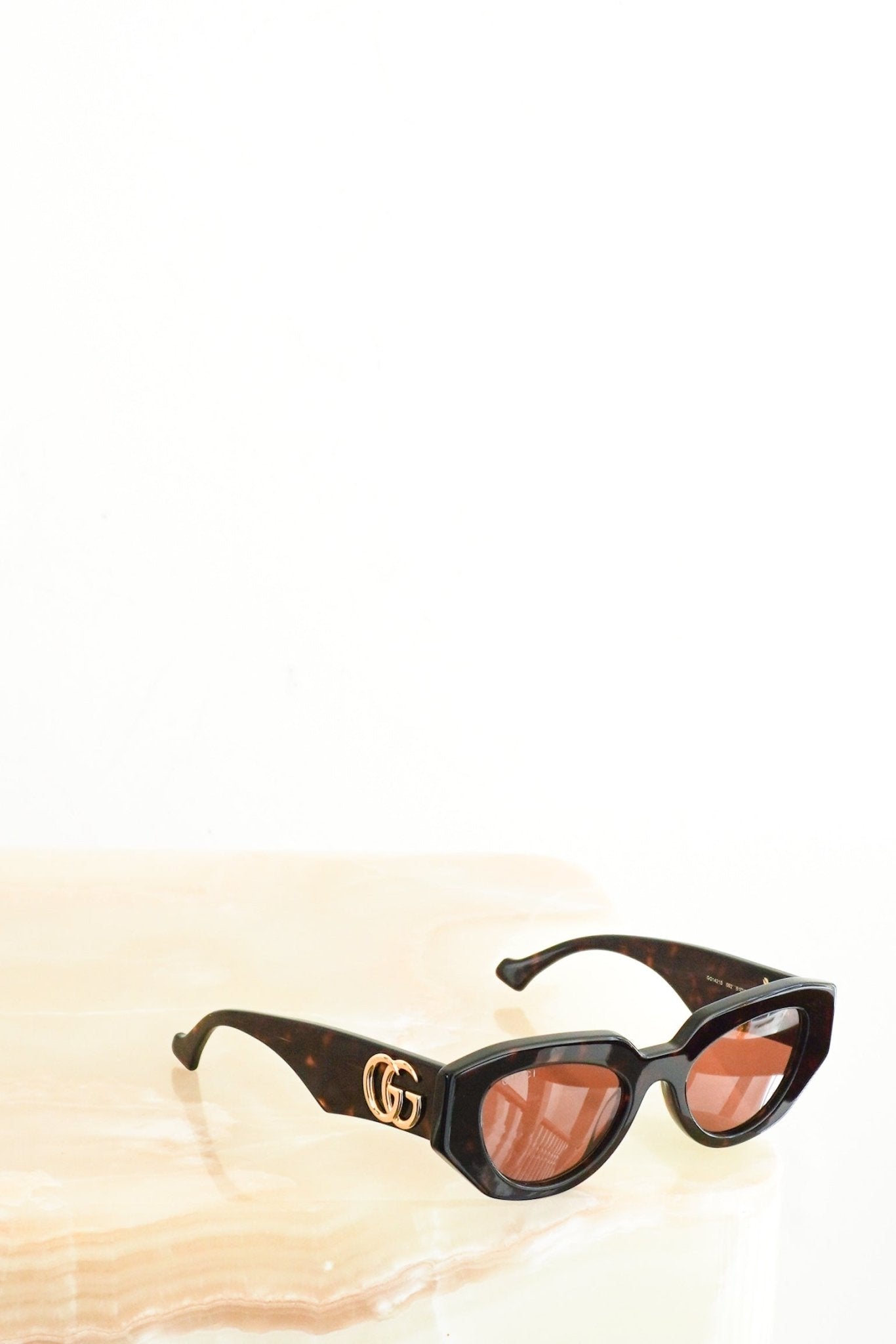 Gucci Brown Tortoise Shell Sunglasses RRP £270 | Authentic Preloved FINAL SALE - Reloved Again