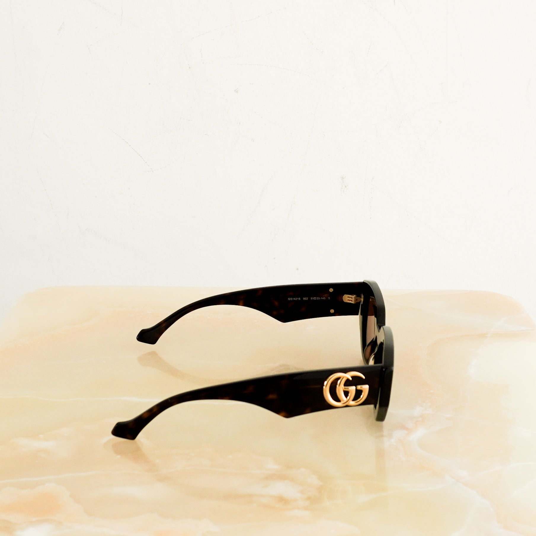 Gucci Brown Tortoise Shell Sunglasses RRP £270 | Authentic Preloved FINAL SALE - Reloved Again