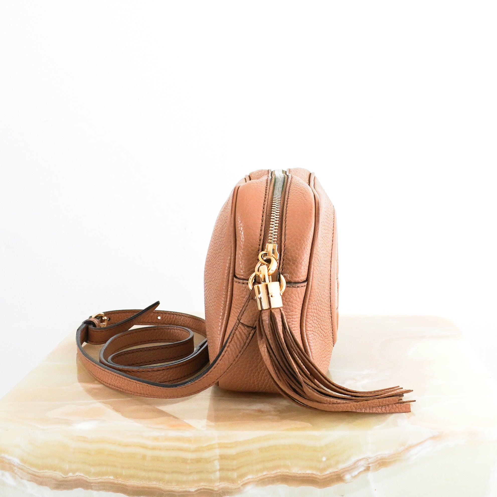 Gucci GG Beige Disco Bag RRP £1200 | Authentic Preloved - Reloved Again