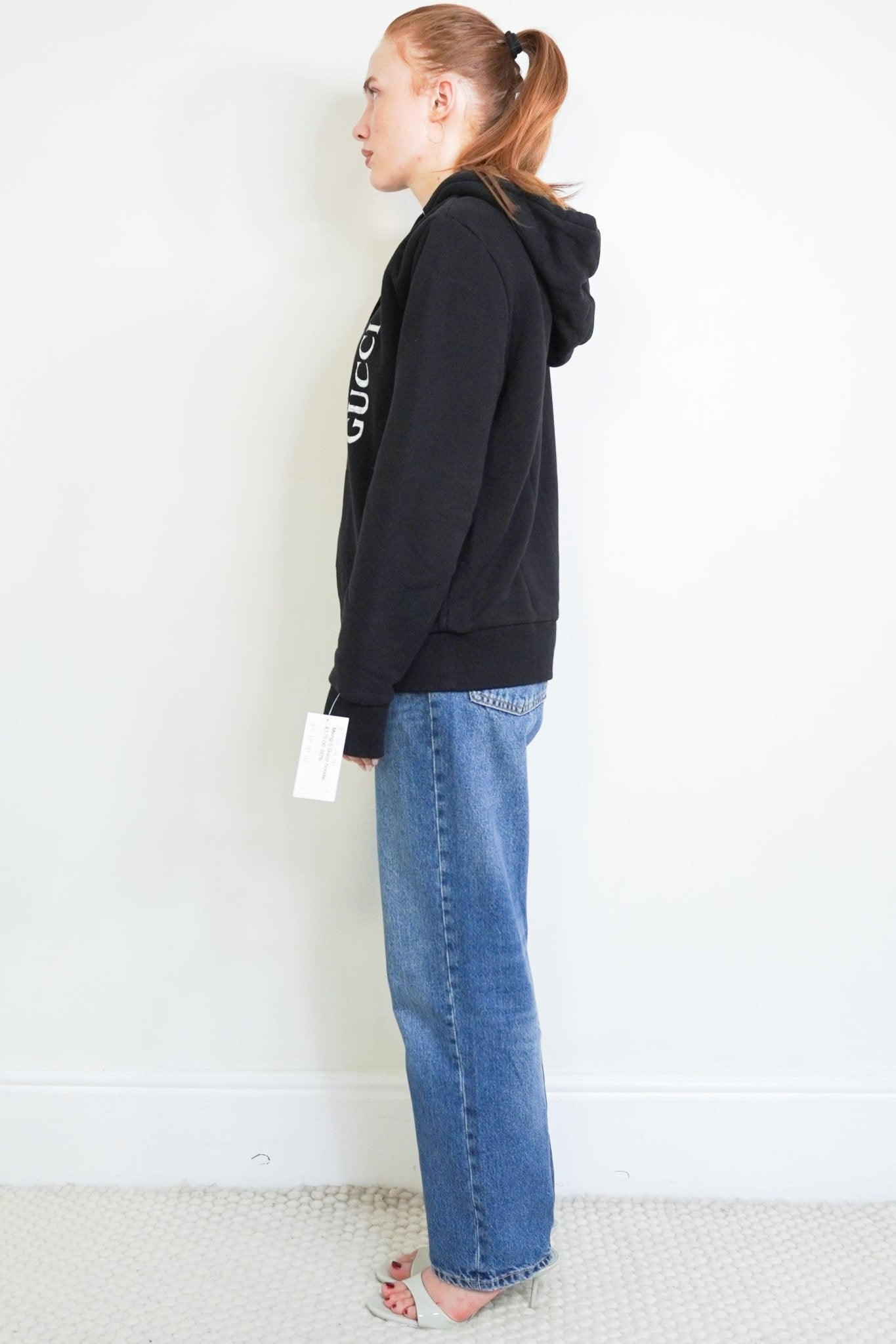 Gucci Black GG Logo Hoodie (RRP £700) | Authentic Preloved - Reloved Again