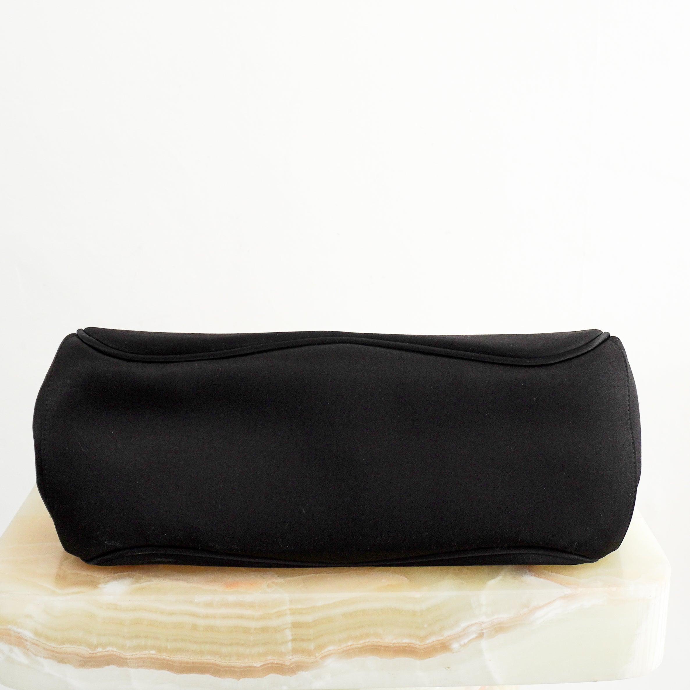 Gucci Medium Lady Lock Bamboo Top Handle Bag bottom photo chelsea london