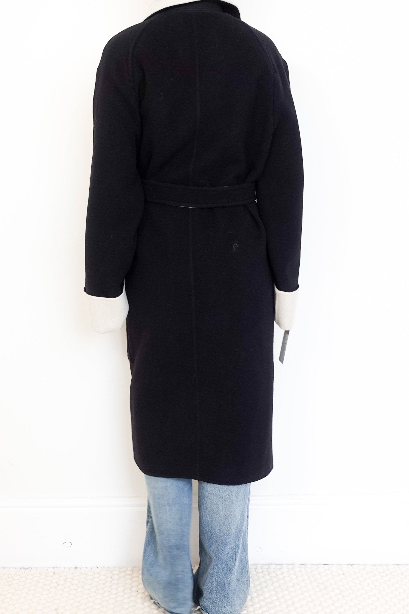 Helmut Lang Logo Winter Coat RRP £850 | Authentic Preloved - Reloved Again