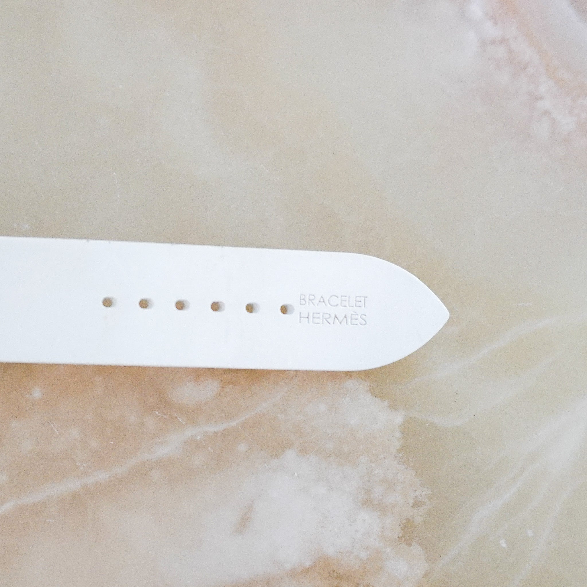 Hermés Heure H Watch in White RRP £2999 | Authentic Preloved - Reloved Again