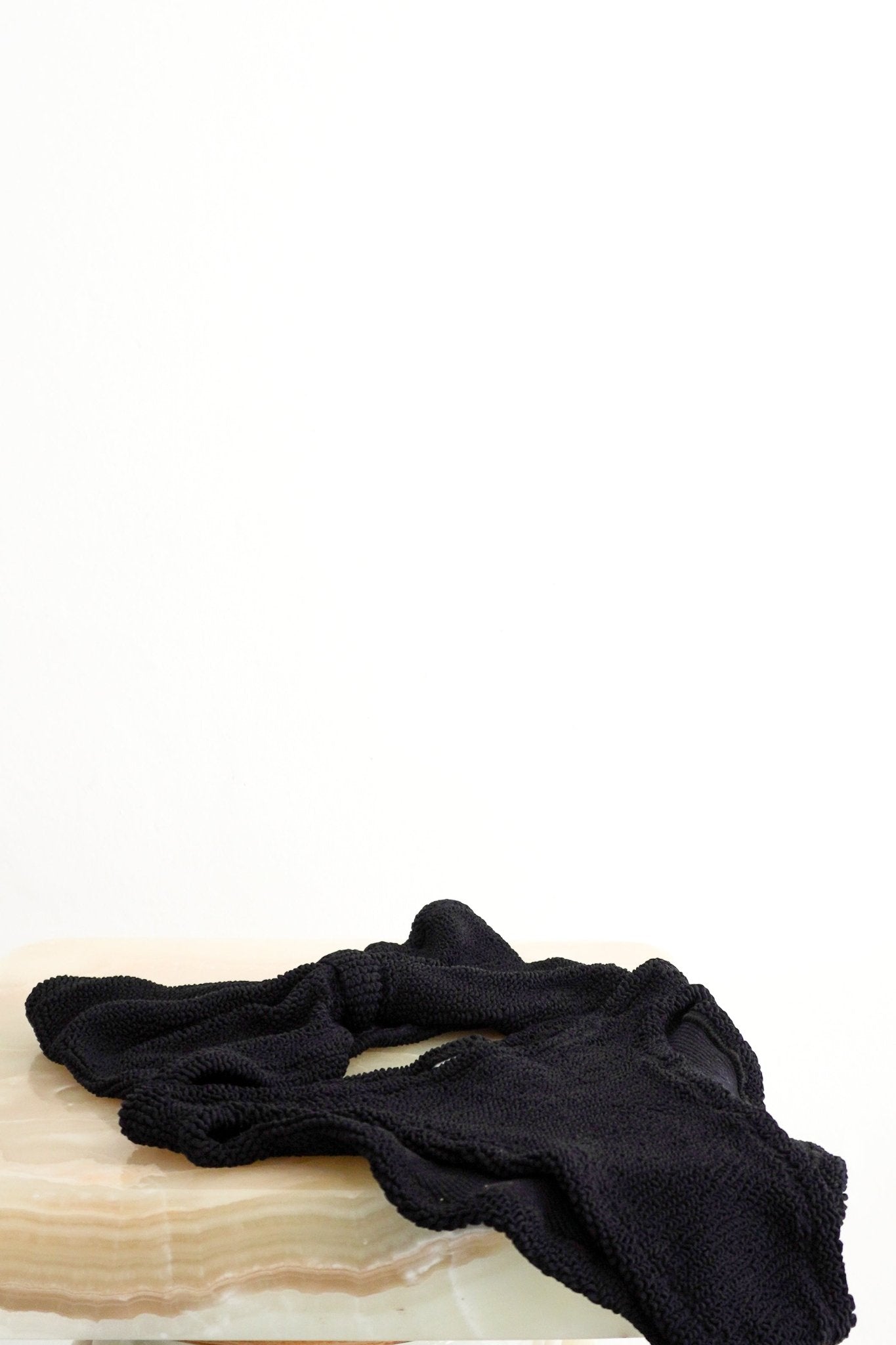 NEW Hunza G Black Jean Bikini Swimsuit (RRP £175) | Authentic Preloved FINAL SALE - Reloved Again