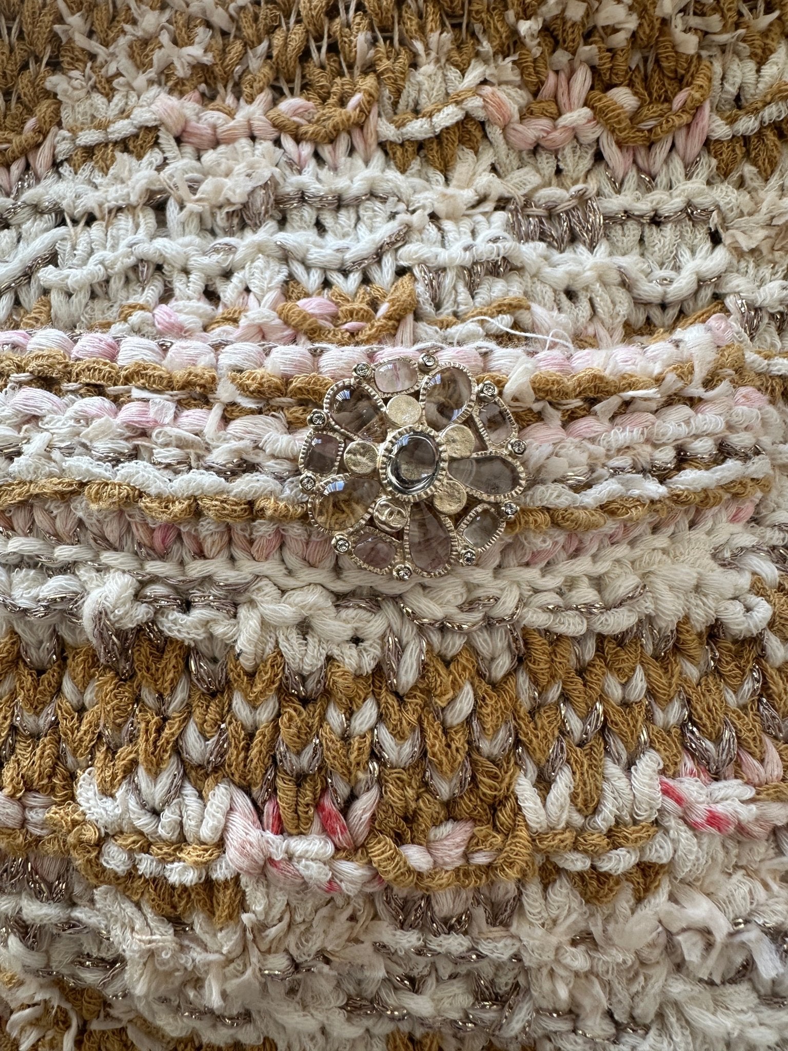 Chanel Beige Knitted Mini Dress RRP £3650 | Authentic Preloved - Reloved Again