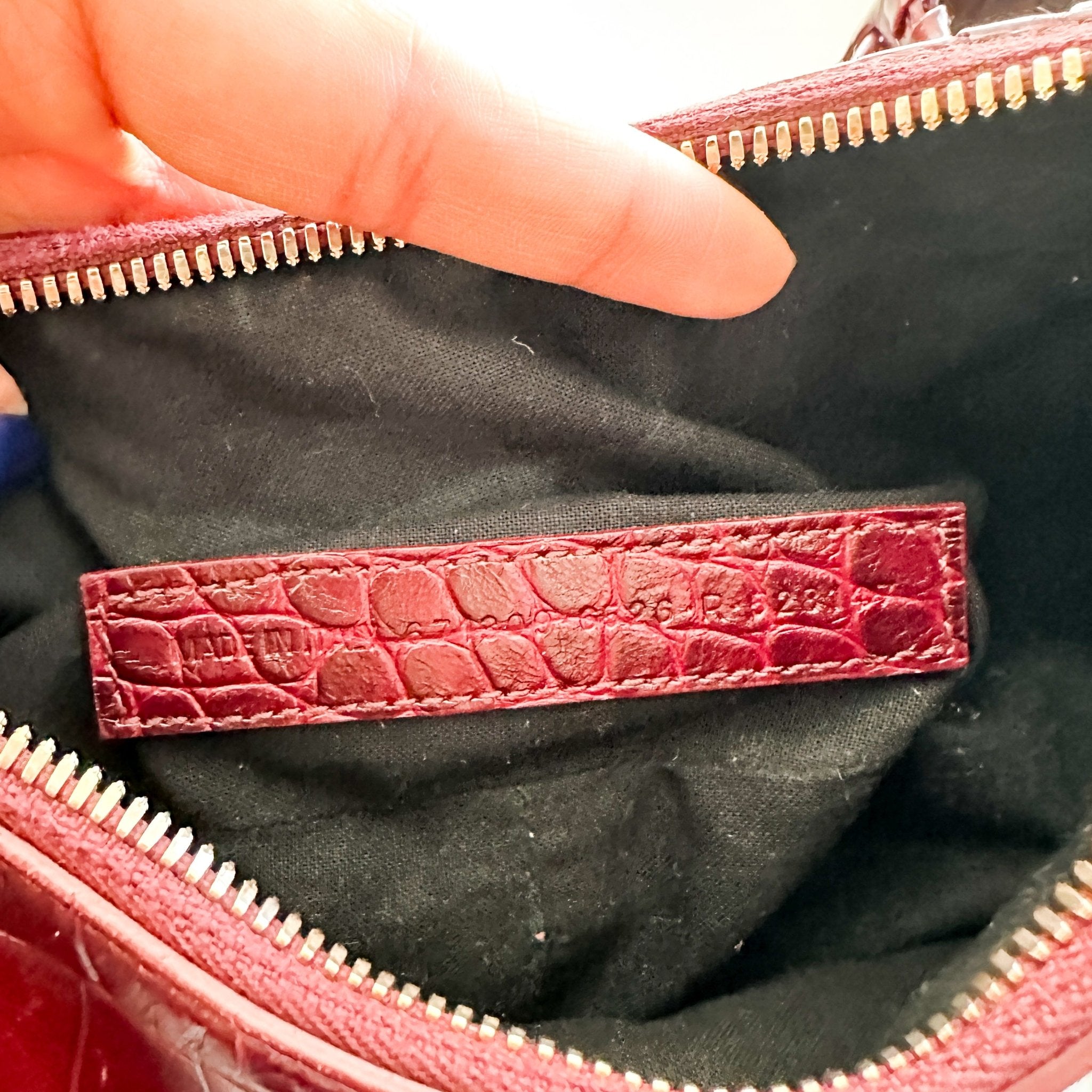 Balenciaga Burgundy XS Cargoyle Bag RRP £1890 | Authentic Preloved - Reloved Again