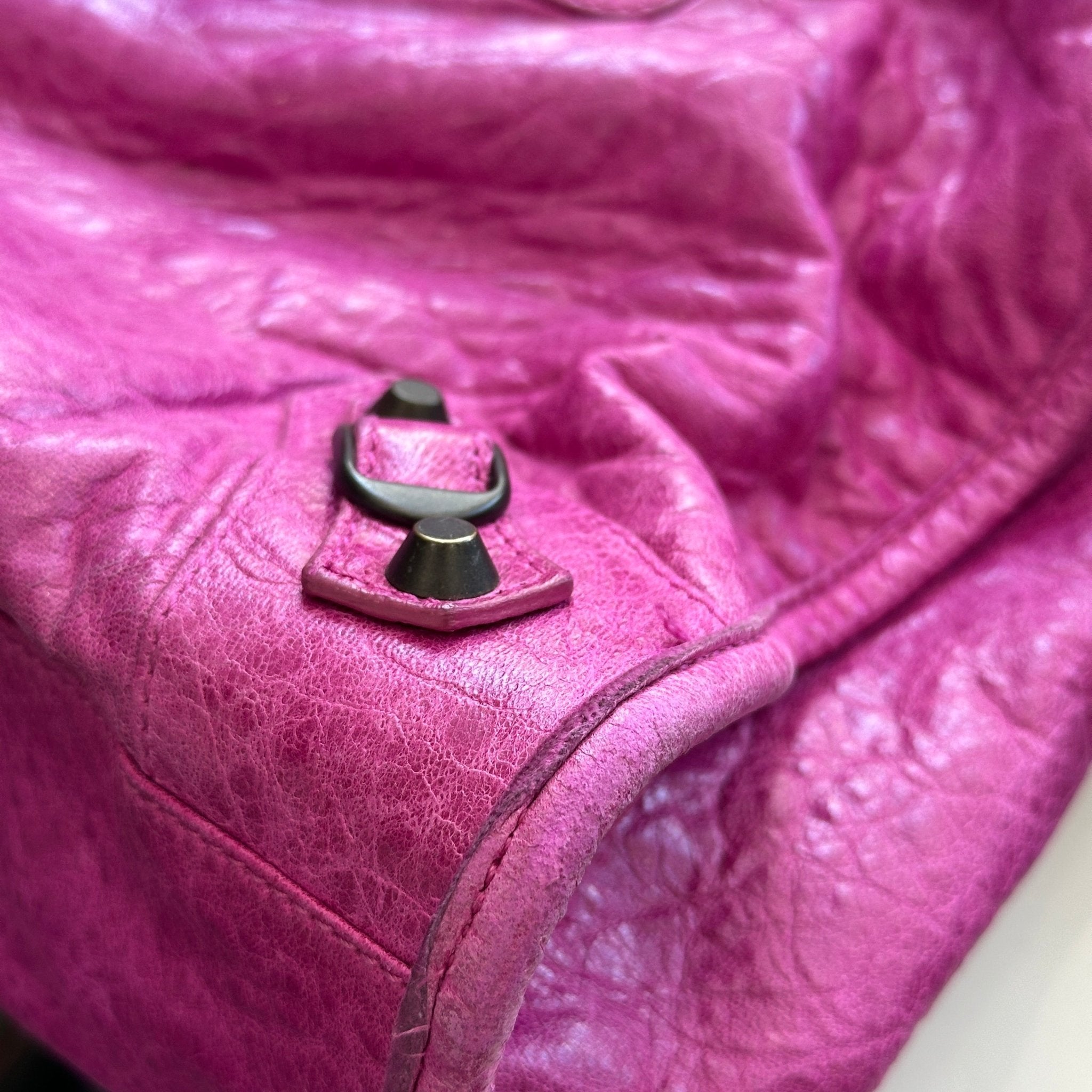 Balenciaga Medium City Bag in Magenta RRP £2590 | Authentic Preloved - Reloved Again