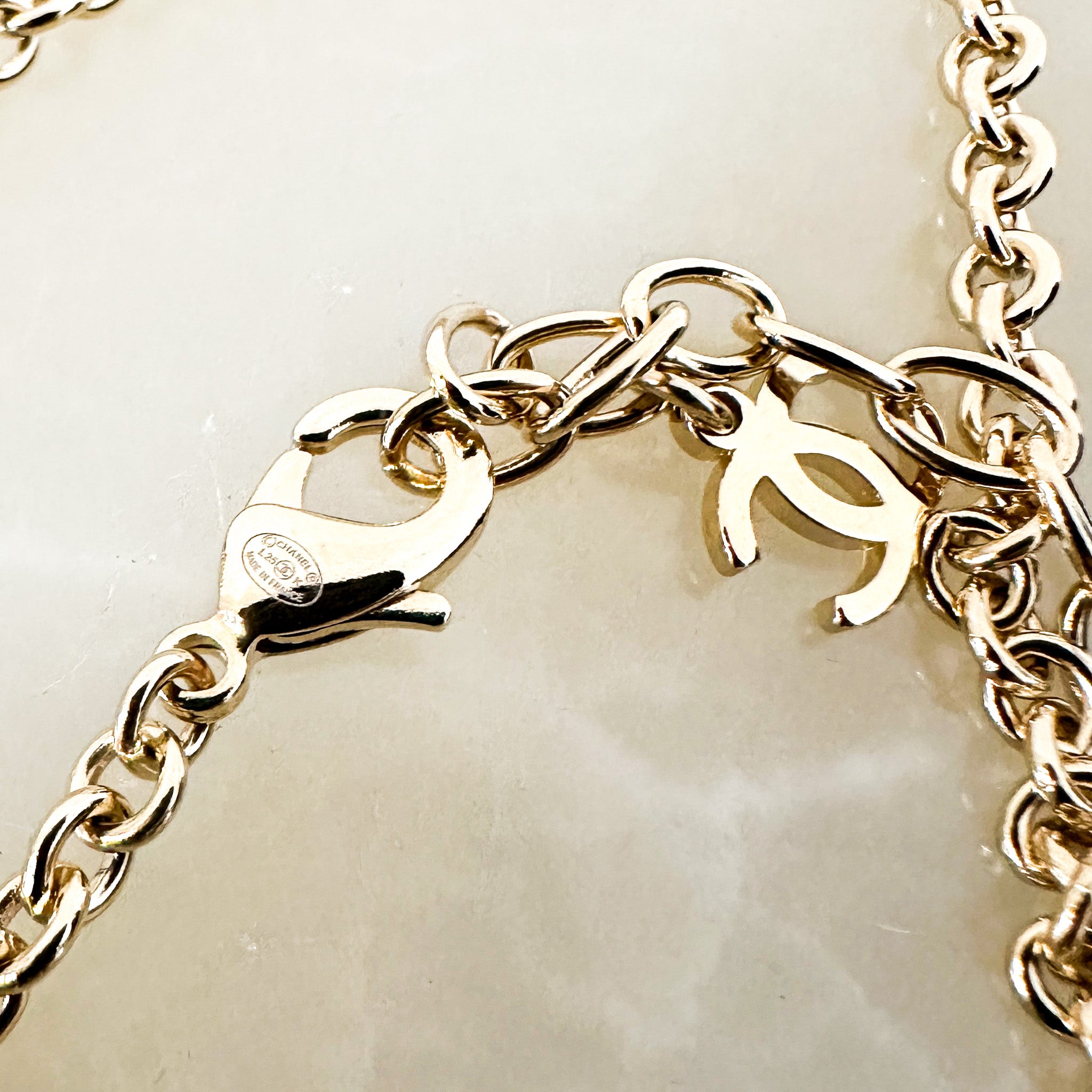 Chanel Long Pearl and Ribbon Necklace RRP £1200 | Authentic Preloved - Reloved Again