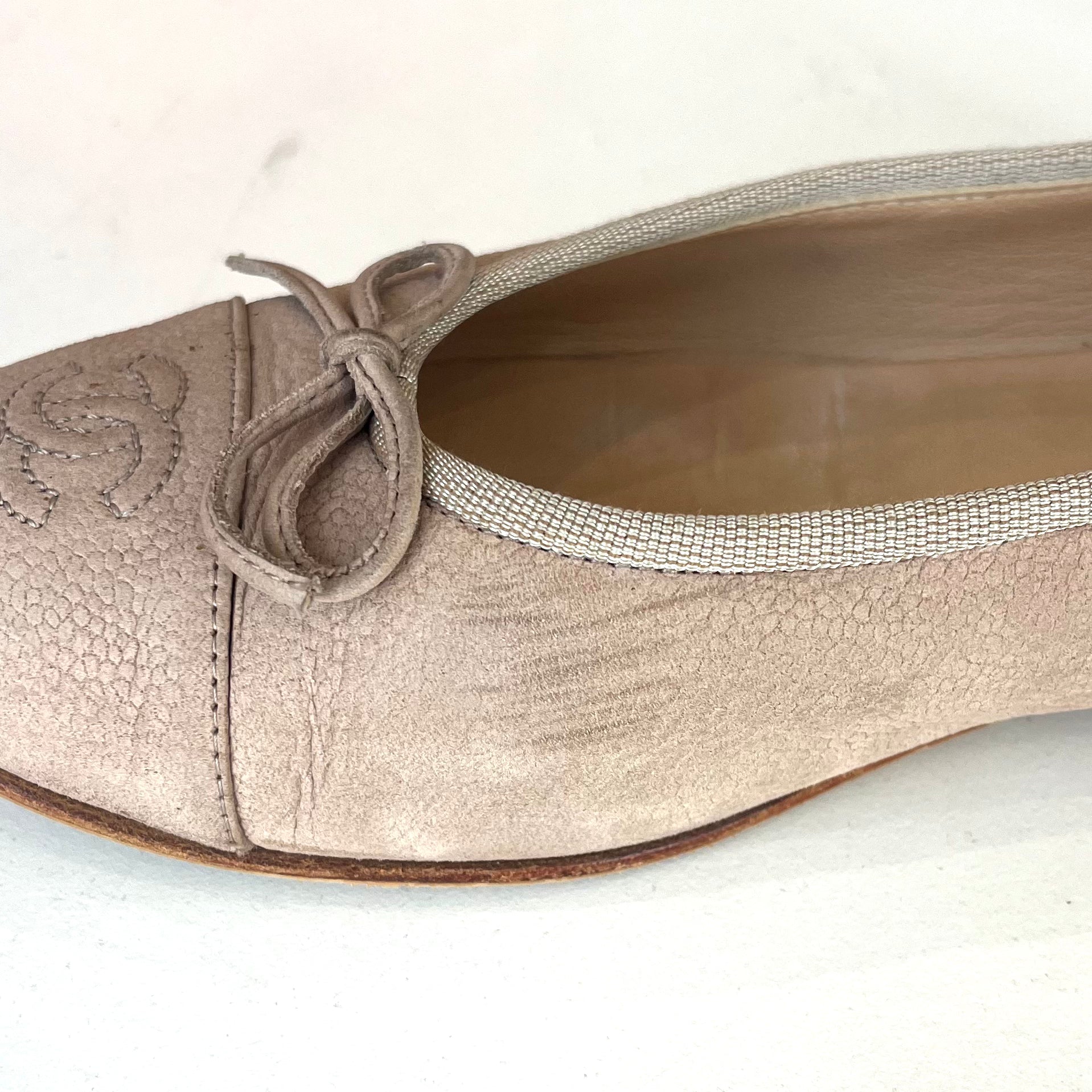 Chanel Nude Ballet Flats (RRP £820) | Authentic Preloved