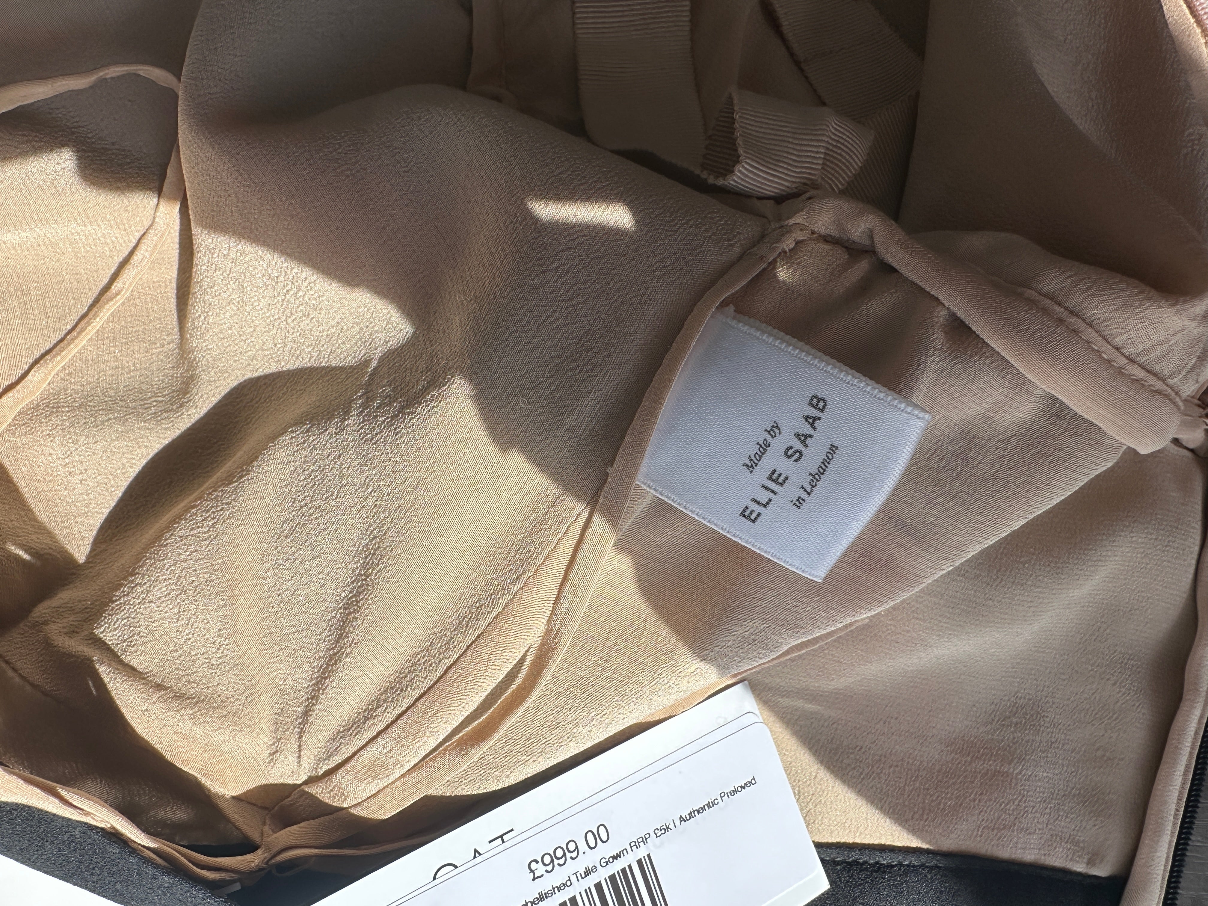 Elie Saab Embellished Tulle Gown RRP £5k | Authentic Preloved