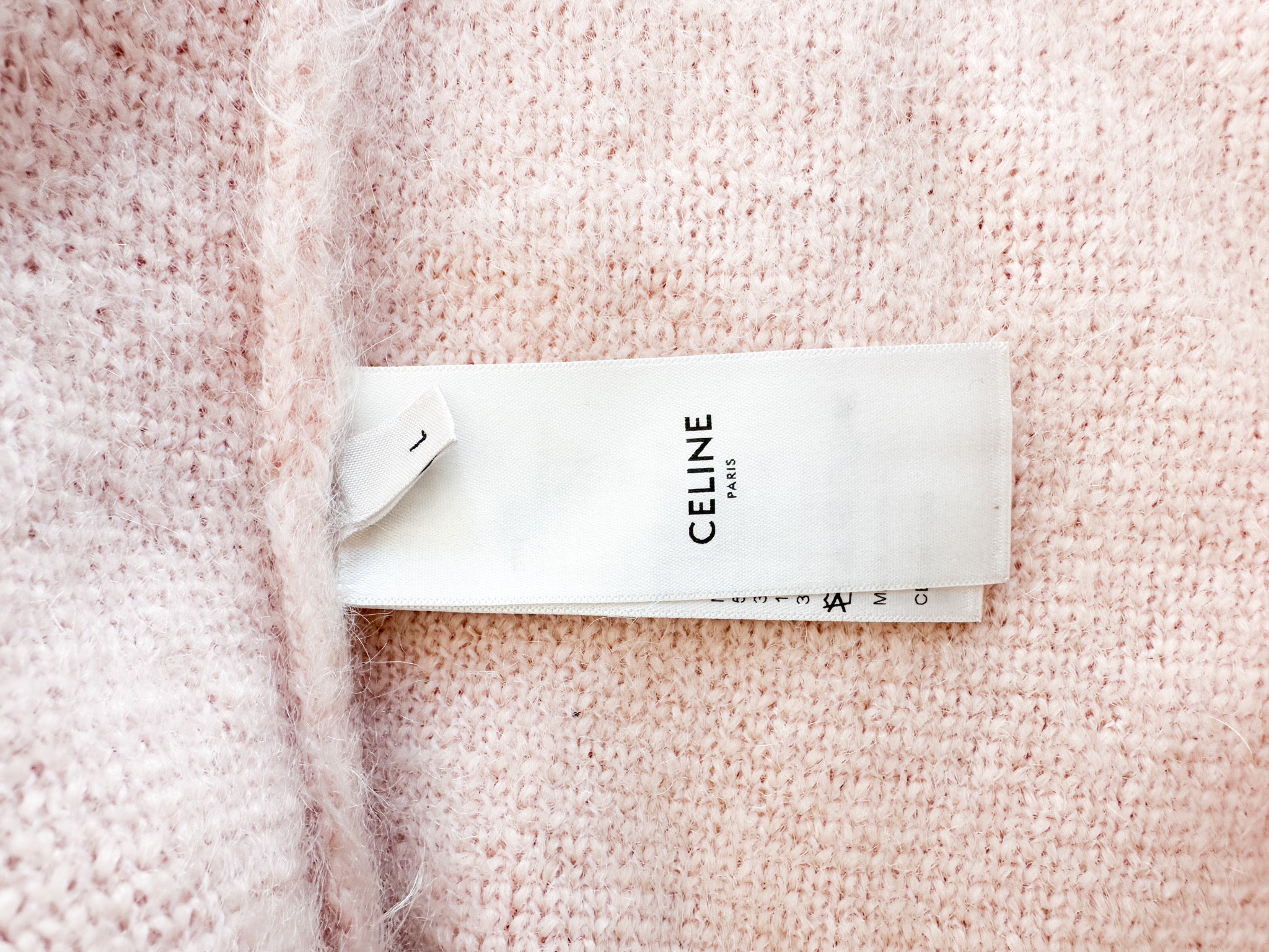 Celine Mohair Blush Jacket RRP £2500 | Authentic Preloved- FINAL SALE no returns