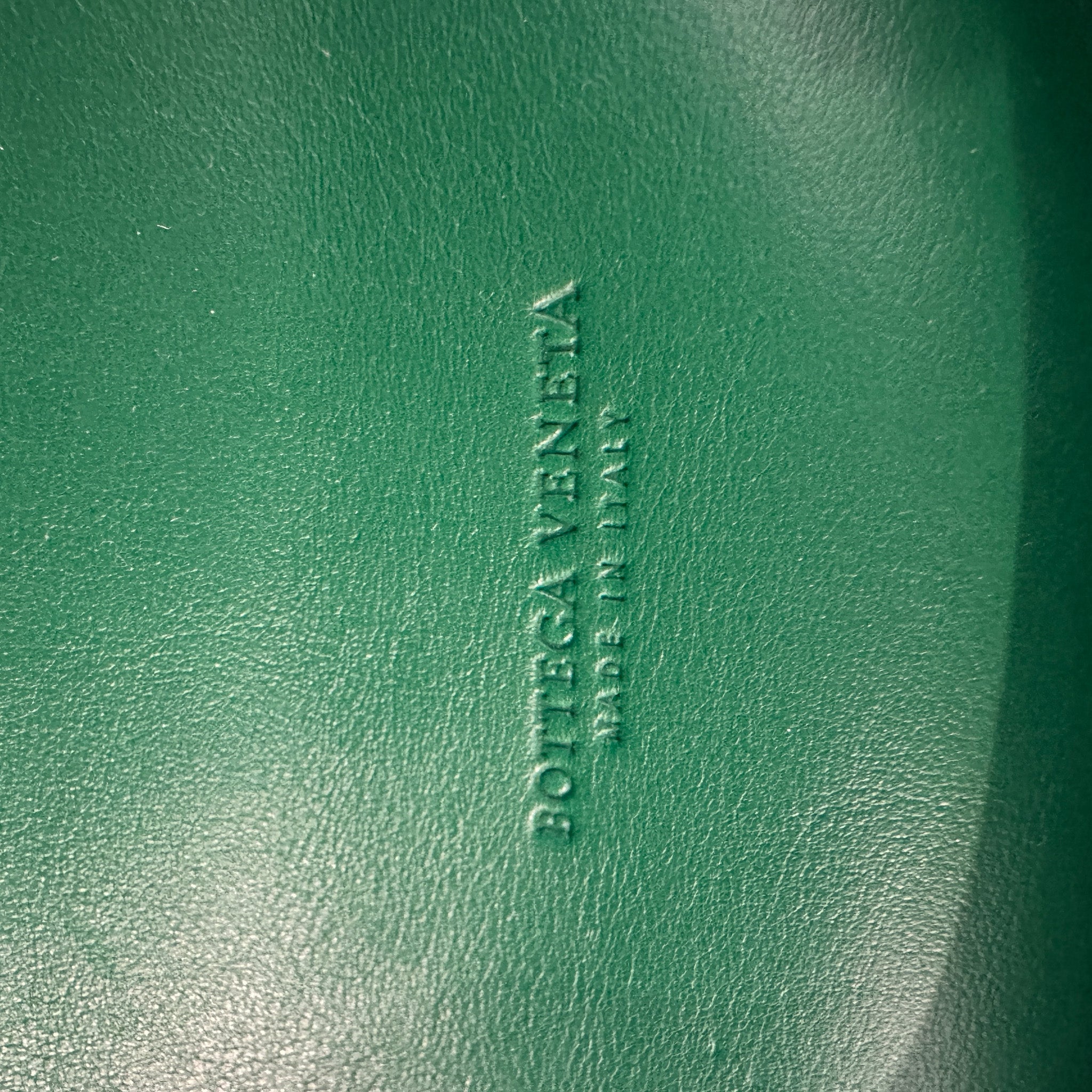 Bottega Veneta Nappa Chain Bag in Green | Authentic Preloved - Reloved Again