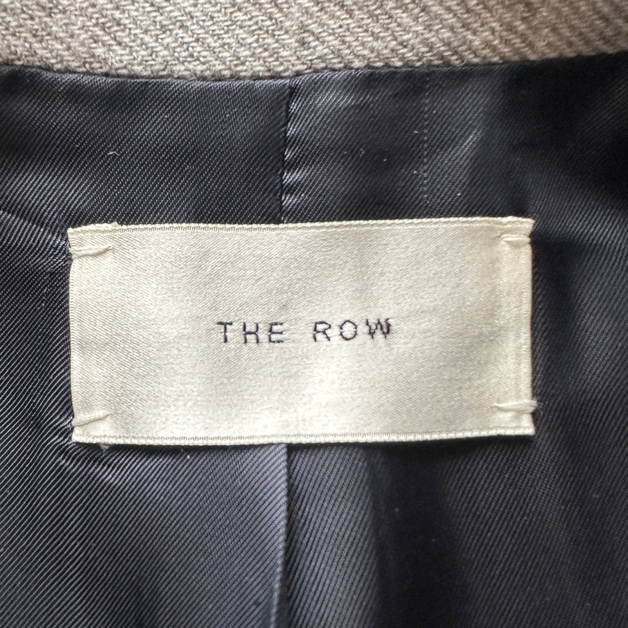 The Row Grey Wool Coat RRP £2500 | Authentic Preloved - Reloved Again