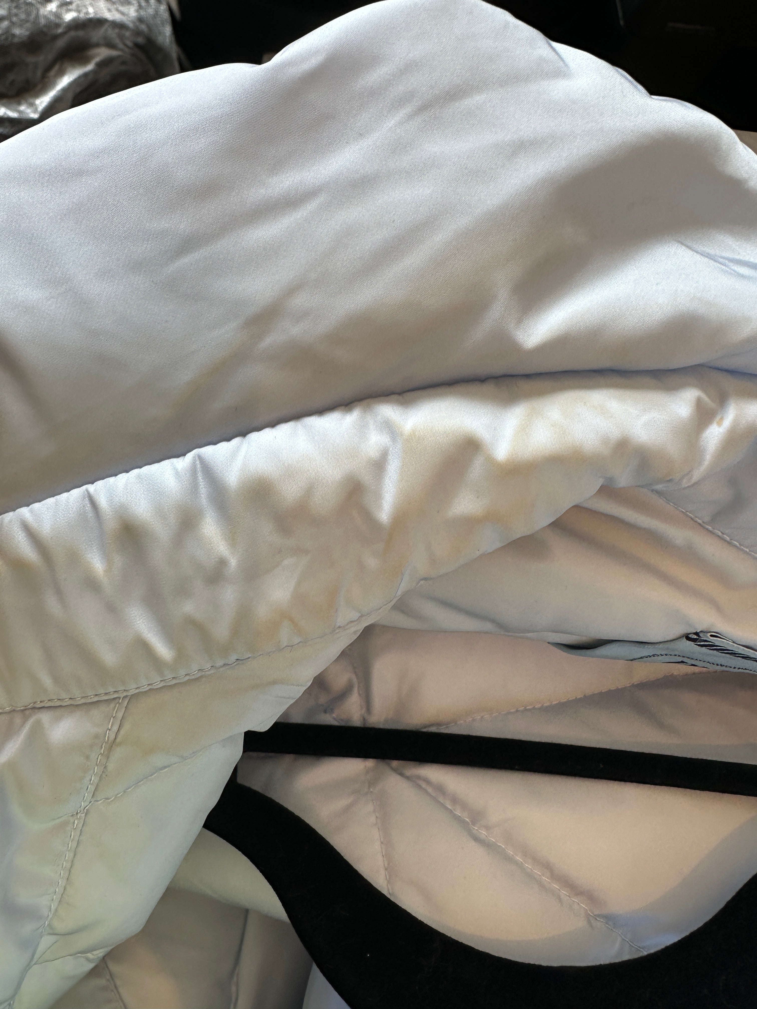 Prada Sky Blue Puffer Jacket RRP £2.5k | Authentic Preloved