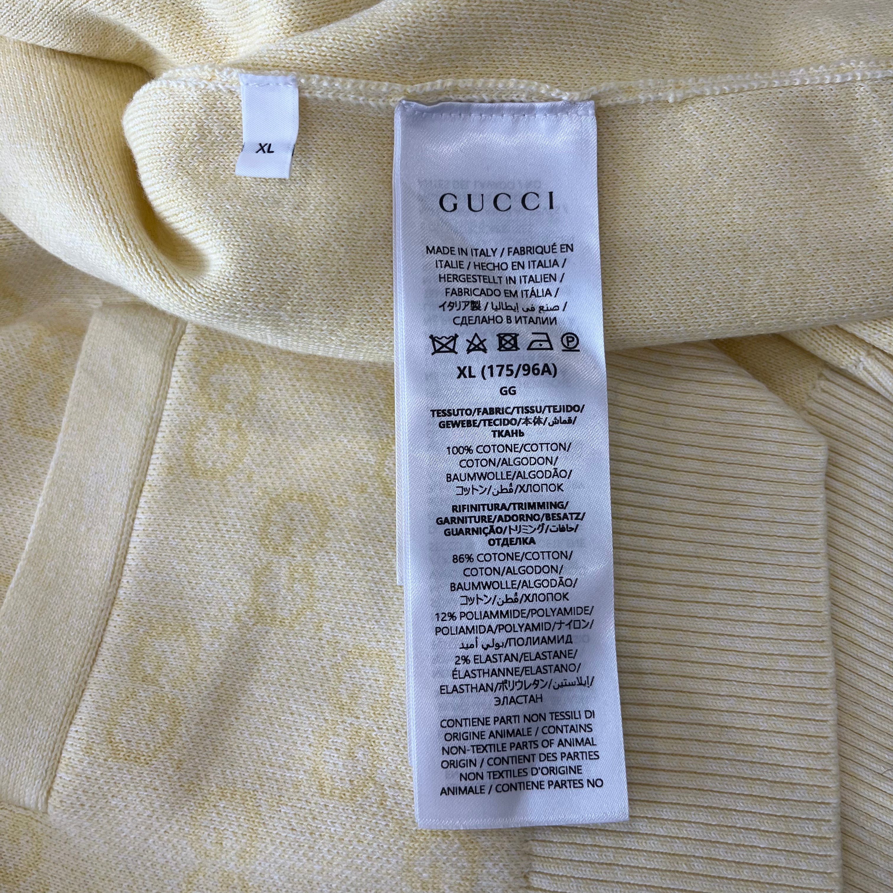 Gucci Monogram Wool Cardigan (RRP £1200) | Authentic Preloved