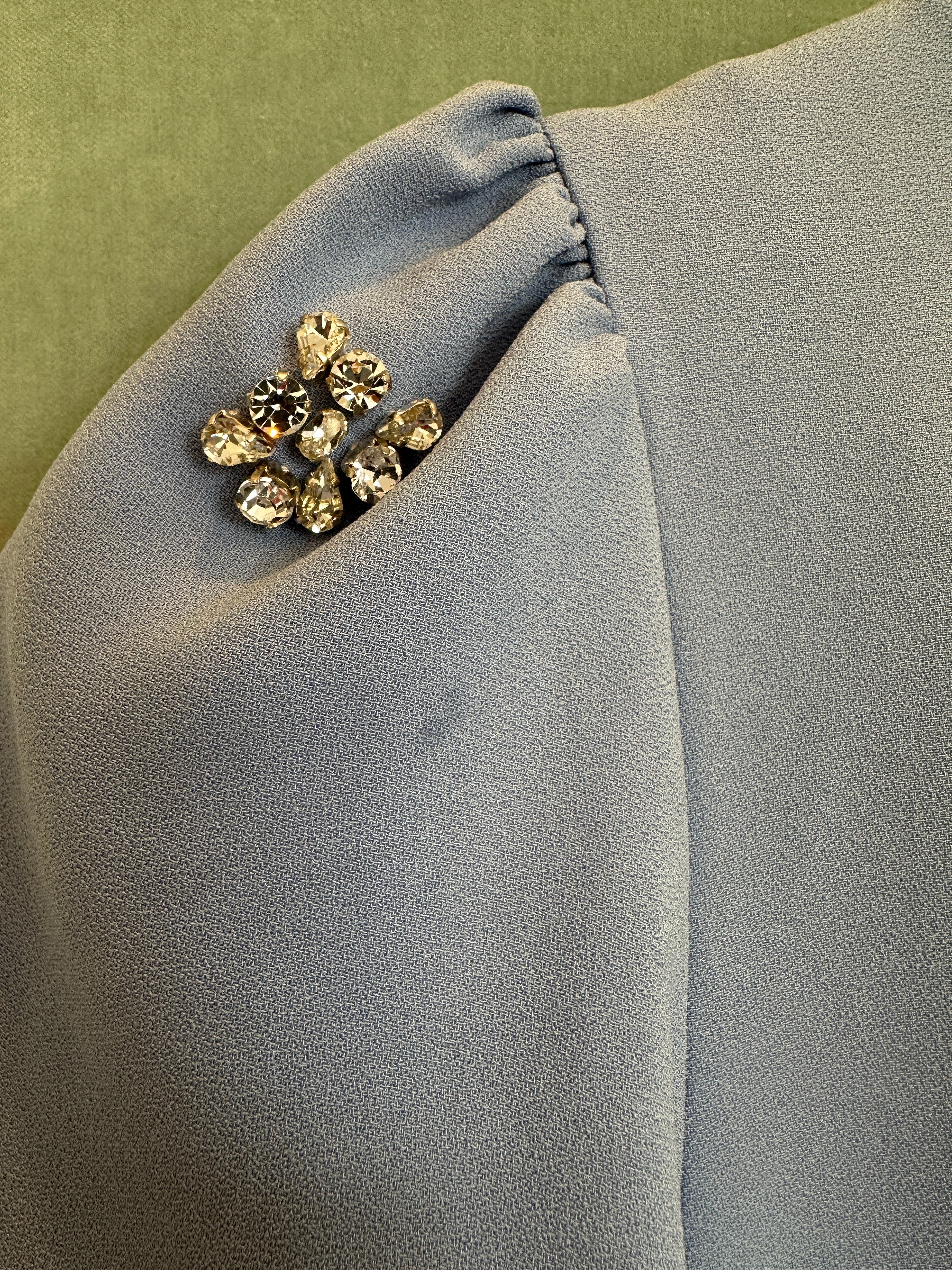 Huisan Zhang Blue Dress RRP £1200 | Authentic Preloved