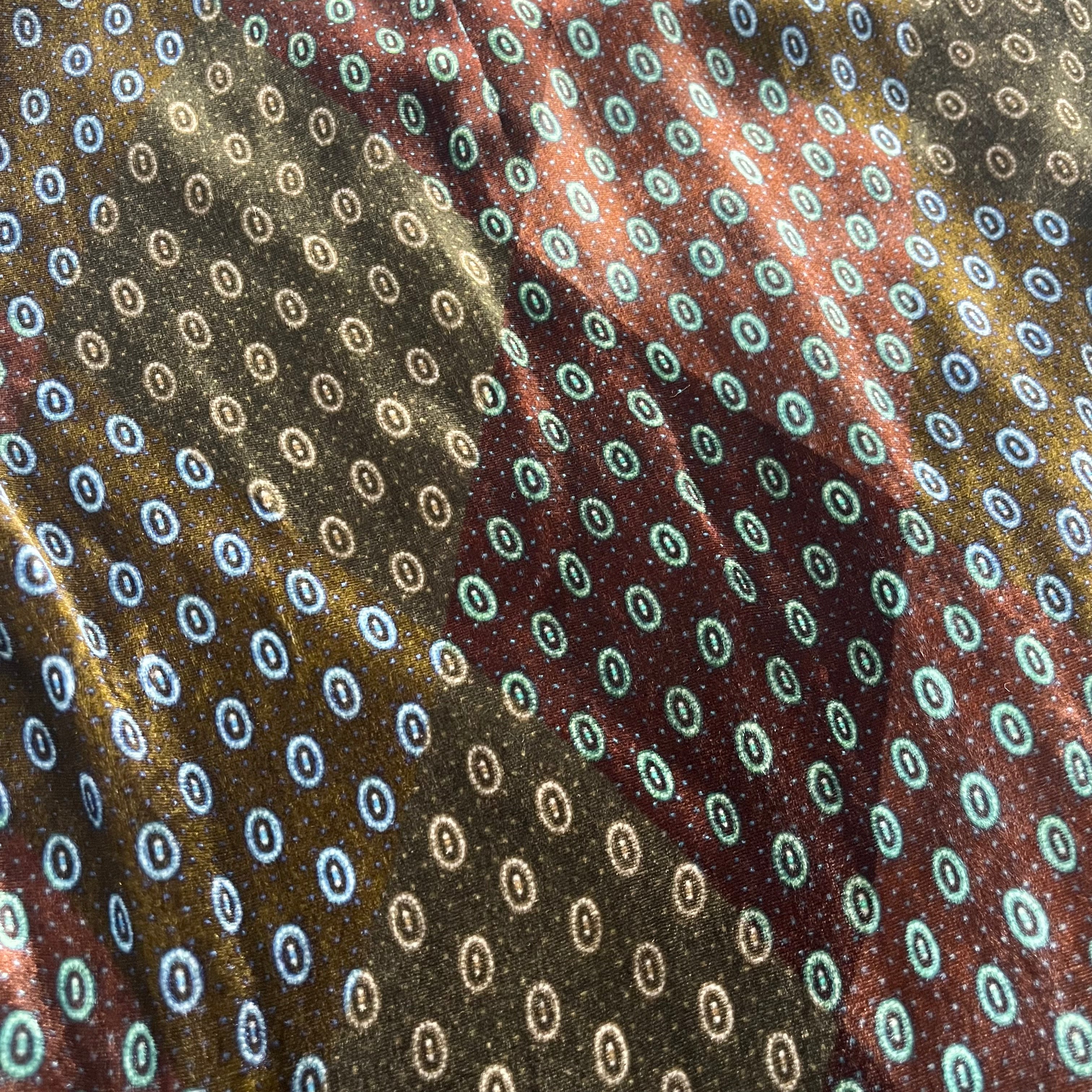 Dries Van Noten Printed Velvet Salix Skirt (RRP £1200) | Authentic Preloved