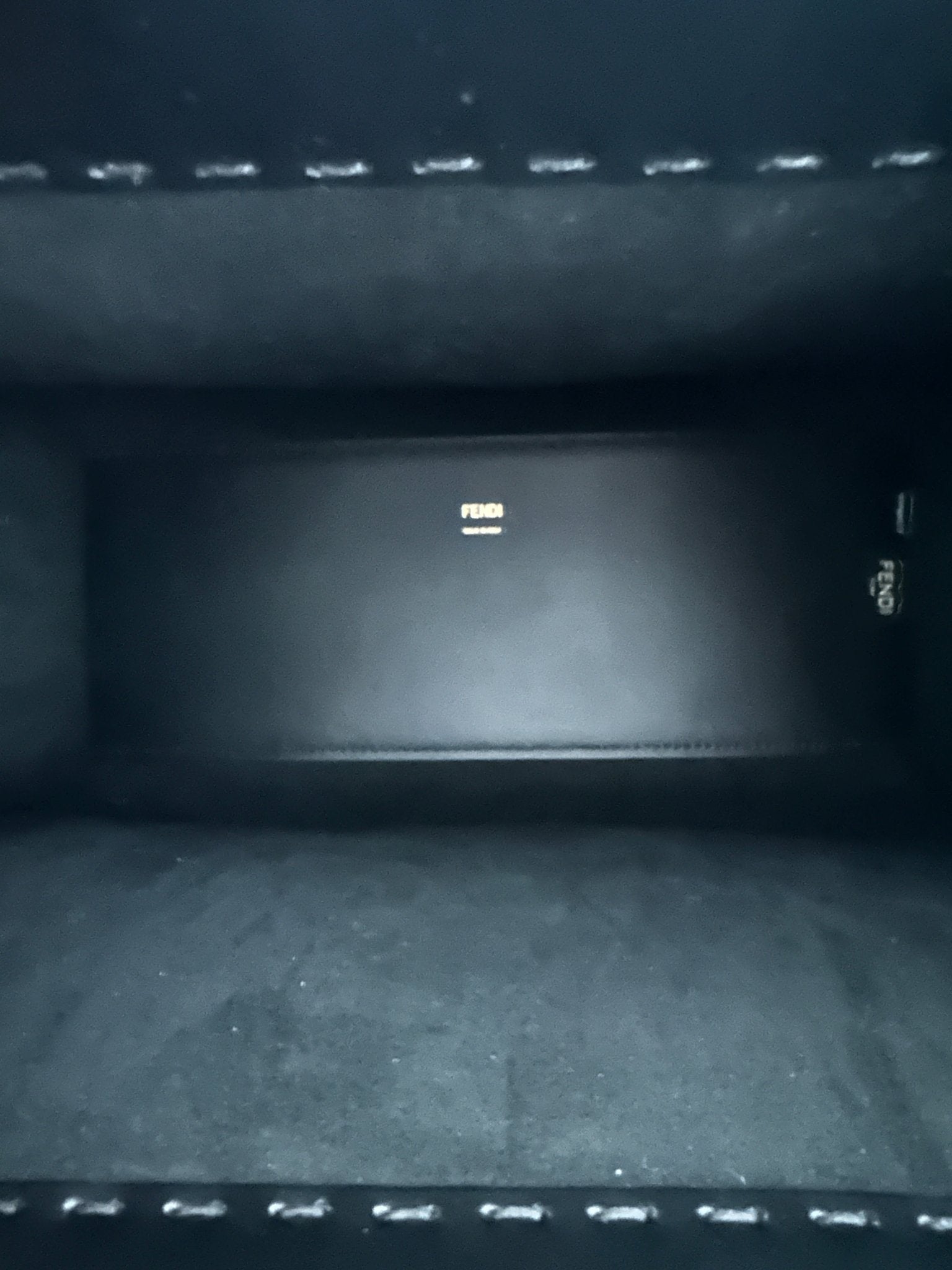 Fendi Sunshine Medium Black Leather Tote Bag RRP £2250 | Authentic Preloved - Reloved Again