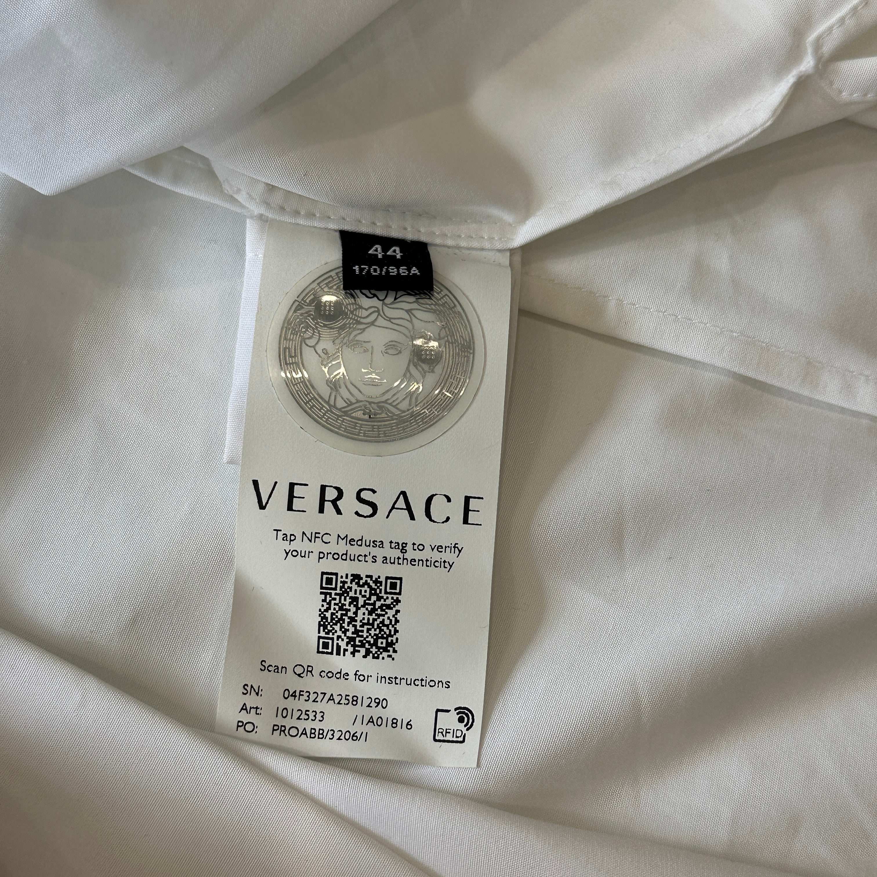 Versace White Shirt RRP £1,210 | Authentic Preloved