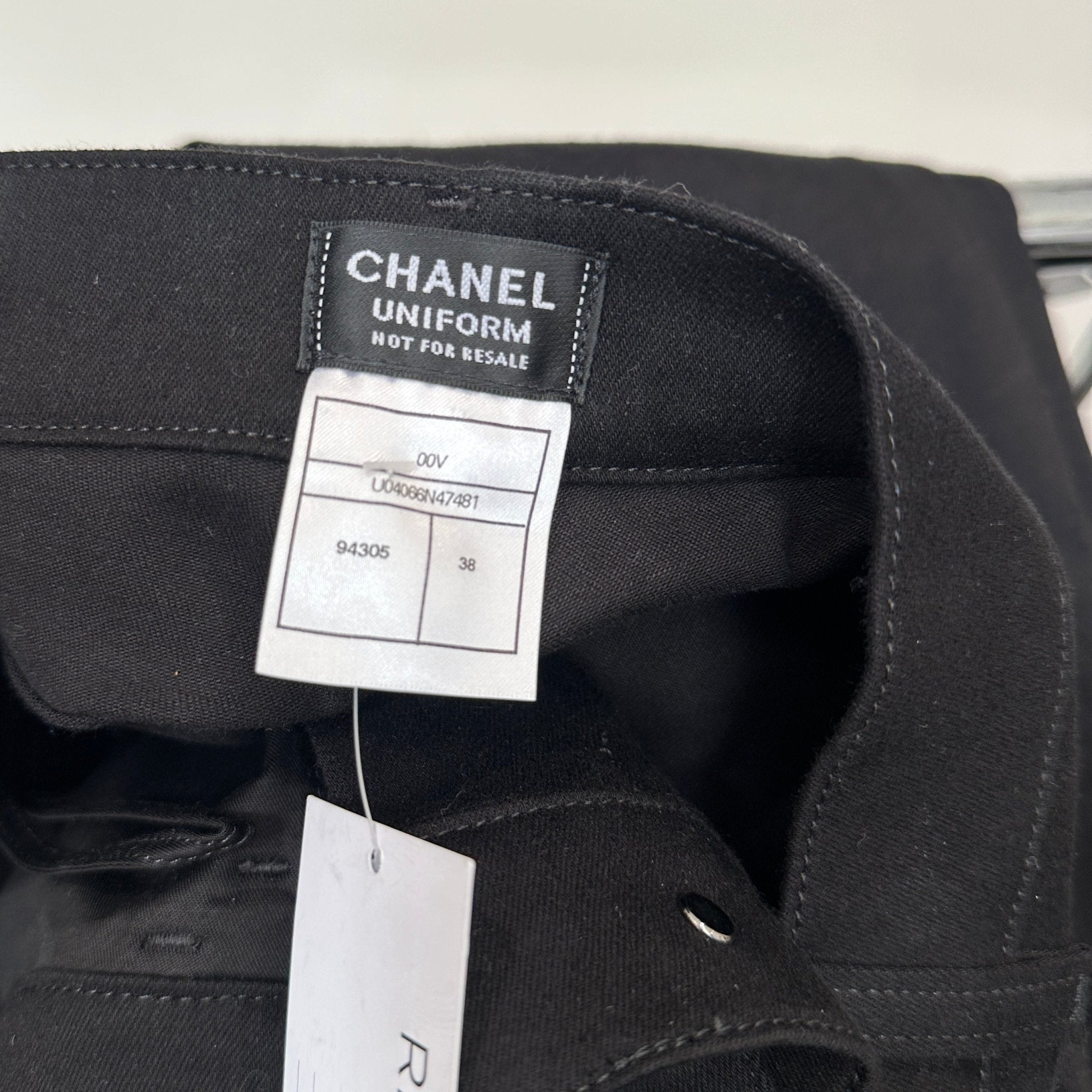 Chanel Black Jeans RRP £1000 | Authentic Preloved - Reloved Again