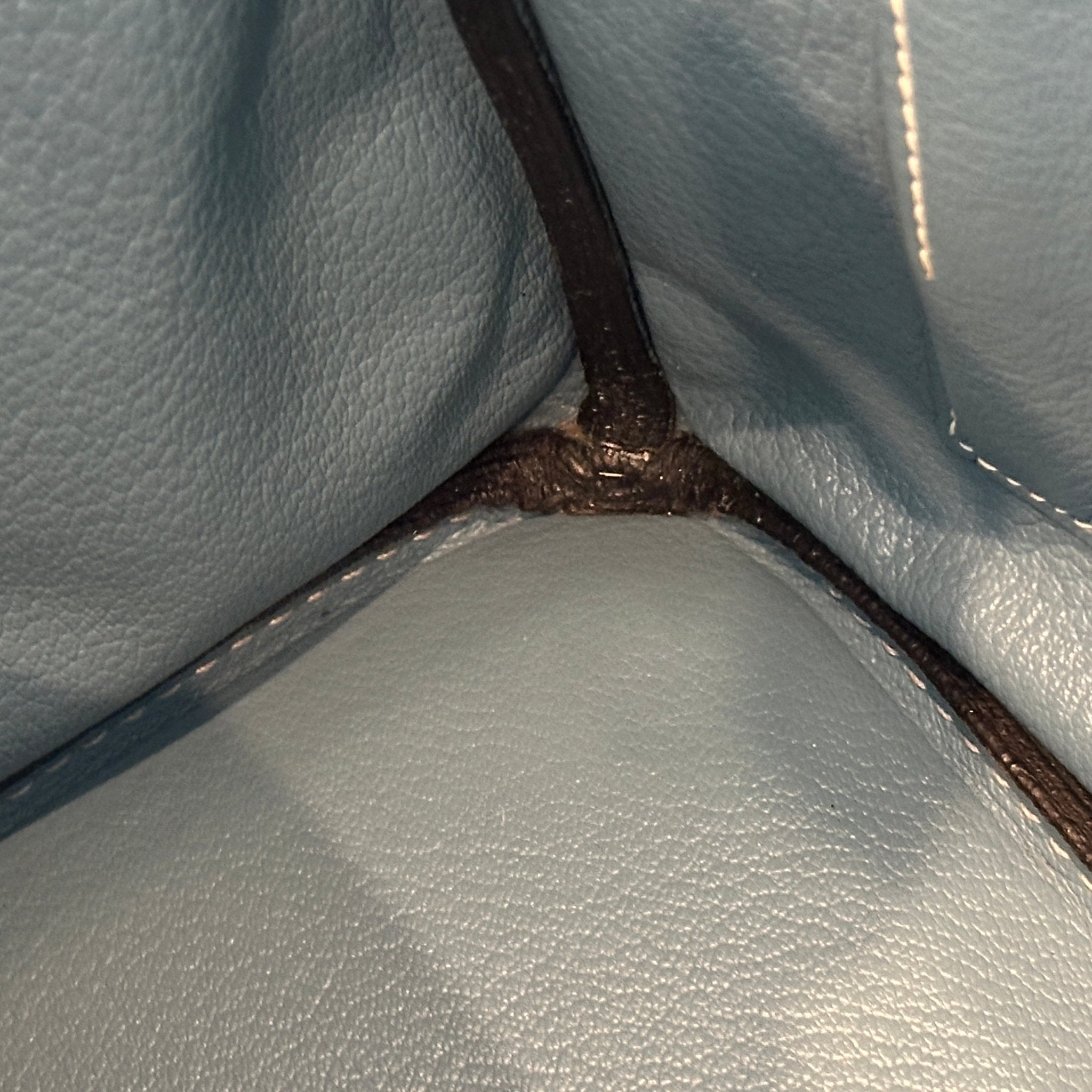 Hermès Birkin 30 Retourne Togo Blue Jean Palladium Hardware | Authentic Preloved - Reloved Again