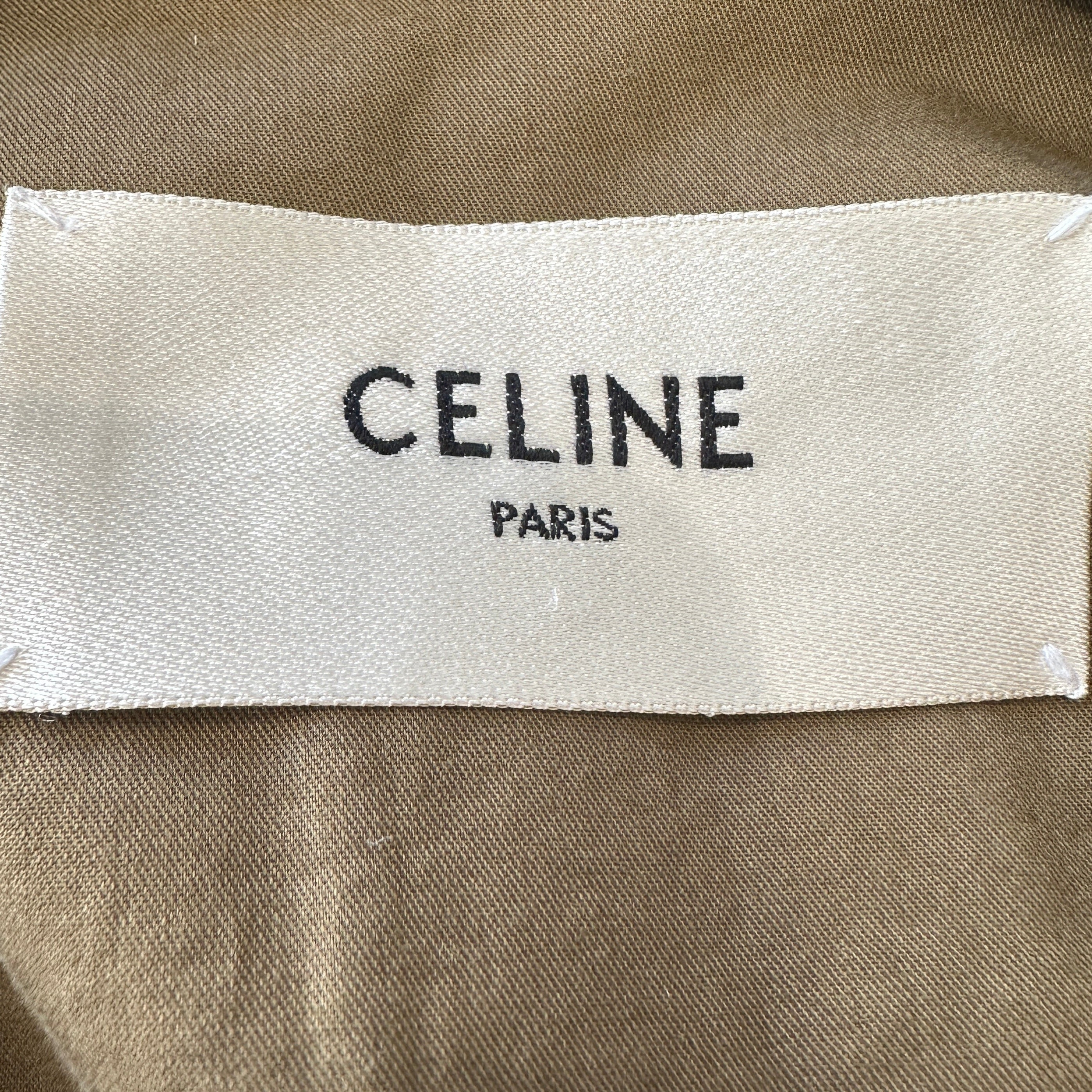 Celine Brown Cotton Dress RRP £1500 | Authentic & Preloved