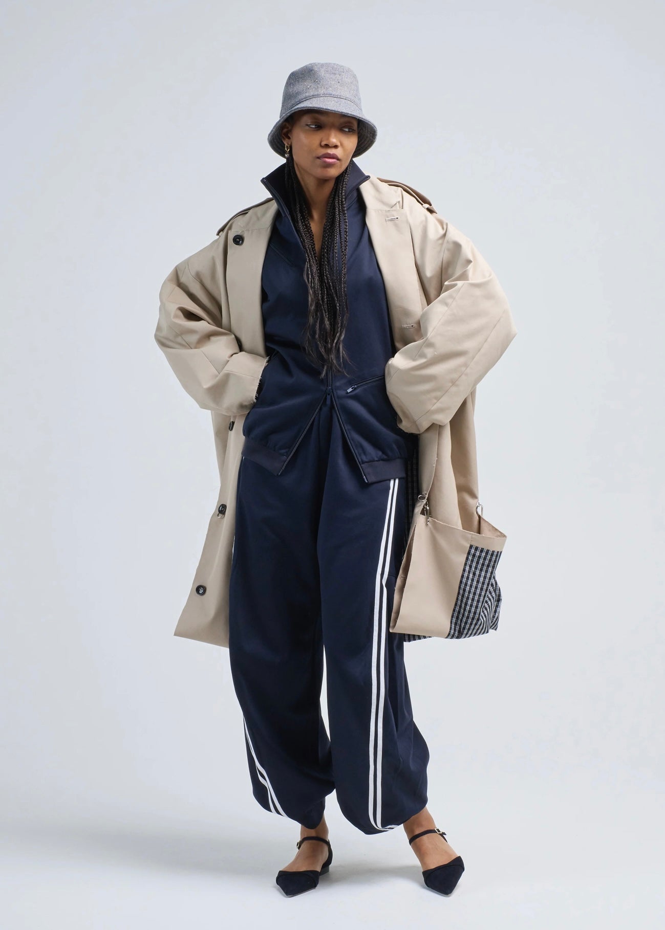 Tibi Reversible Cuffed Trench RRP £1100 | Authentic Preloved - Reloved Again