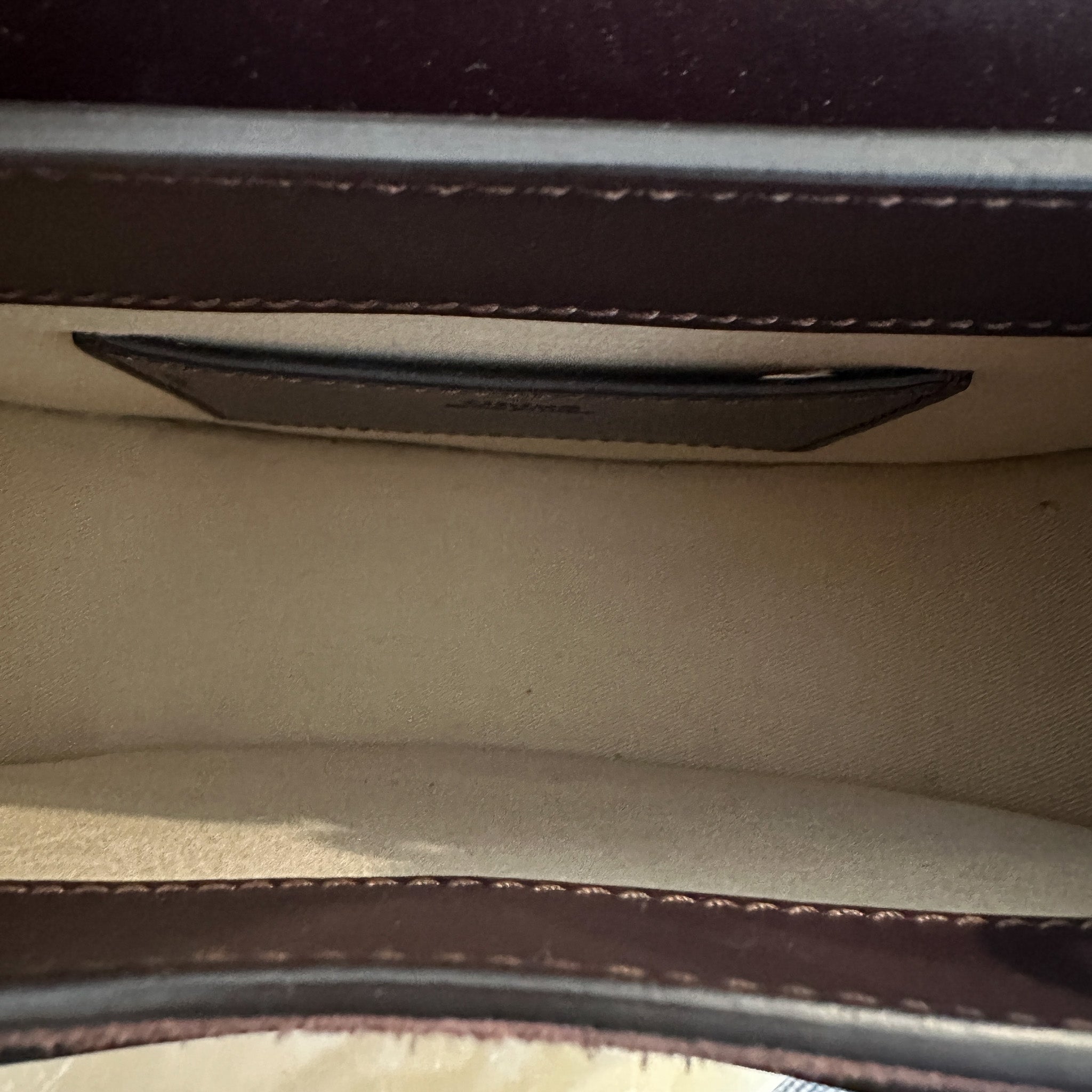 Chloe Tess Small Bag in Dark Burgundy RRP £1700 | Authentic Preloved