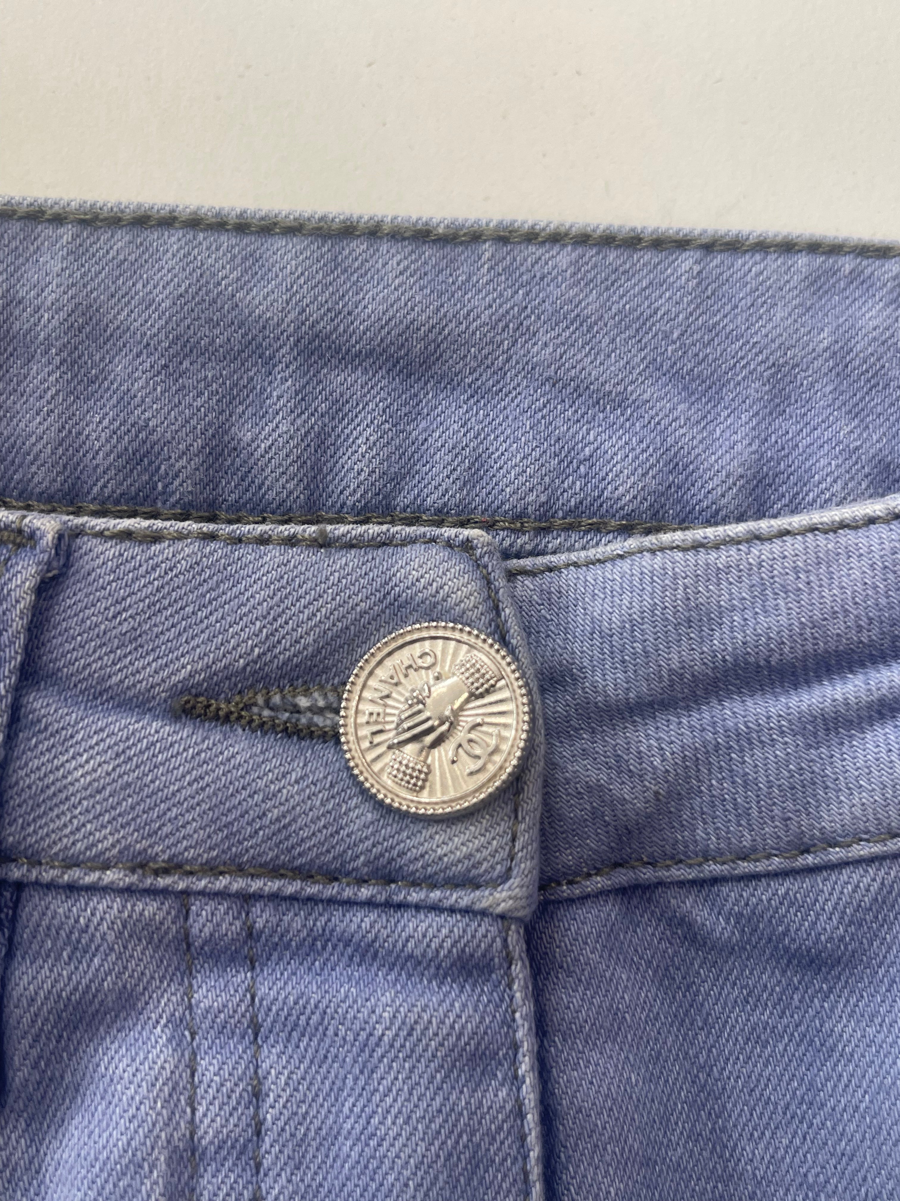 Chanel Jean Shorts RRP £950 | Authentic Preloved