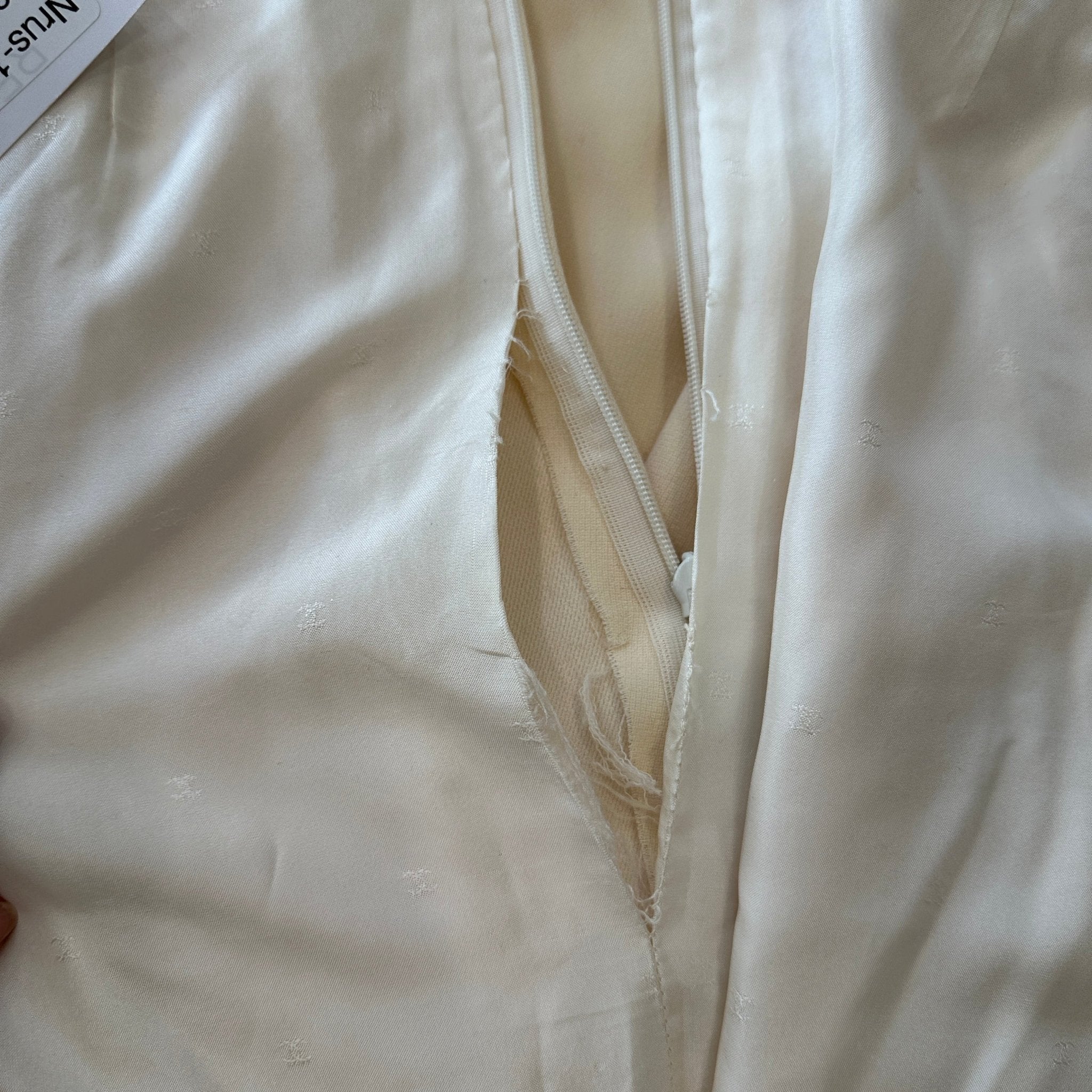 Chanel Cream Pencil Skirt (RRP £700) | Authentic Preloved - Reloved Again