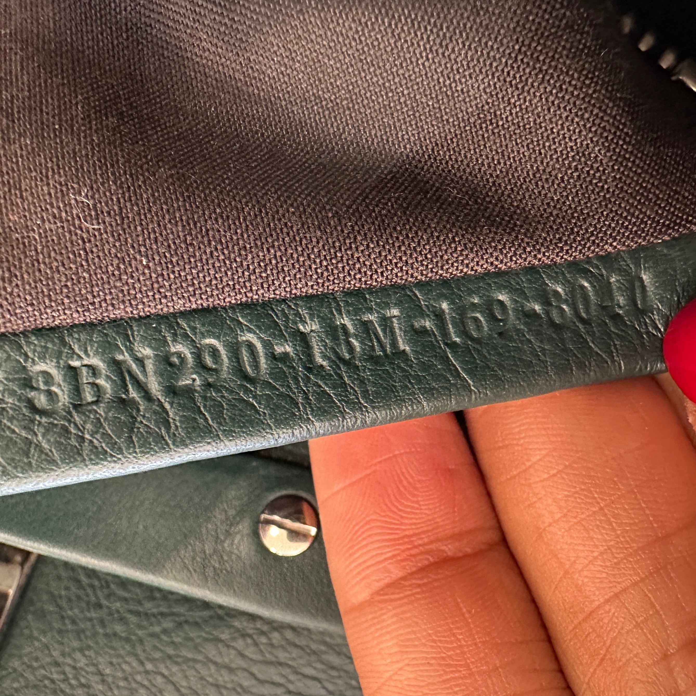 Fendi Medium Peekaboo Wave Bag in Teal RRP £3000 | Authentic Preloved