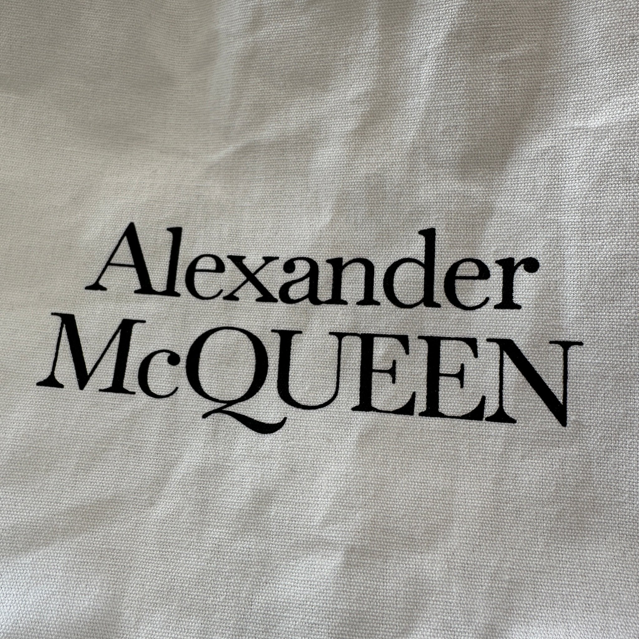 Alexander McQueen Oversize Sneaker in White and Blue RRP £460 | Authentic Preloved - Reloved Again