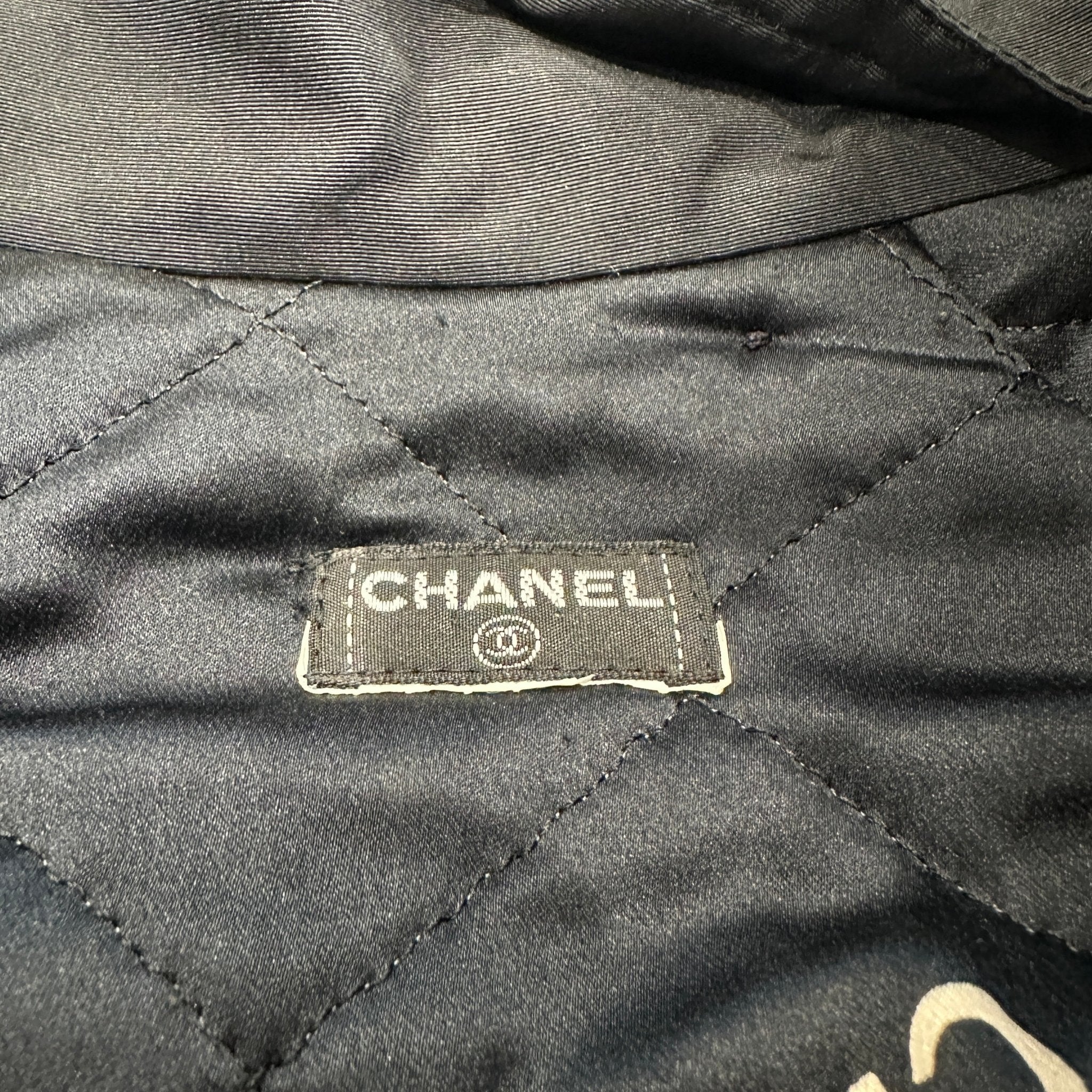 Chanel Black Parka RRP £4000 | Authentic Preloved - Reloved Again