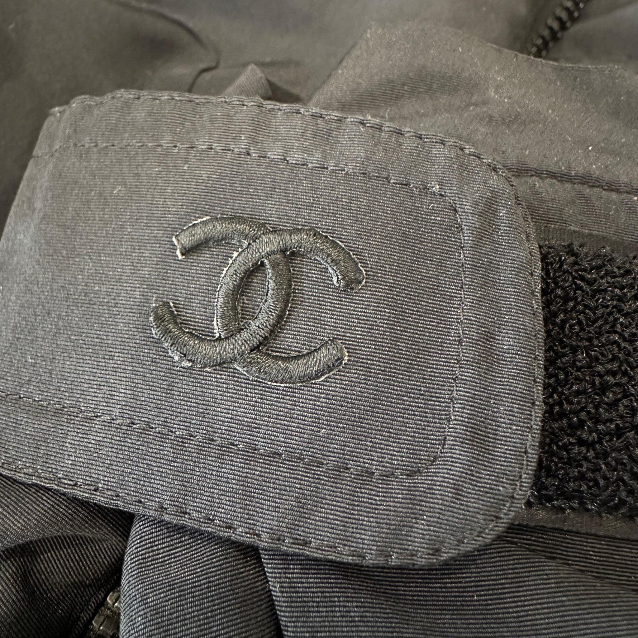 Chanel Black Parka RRP £4000 | Authentic Preloved - Reloved Again