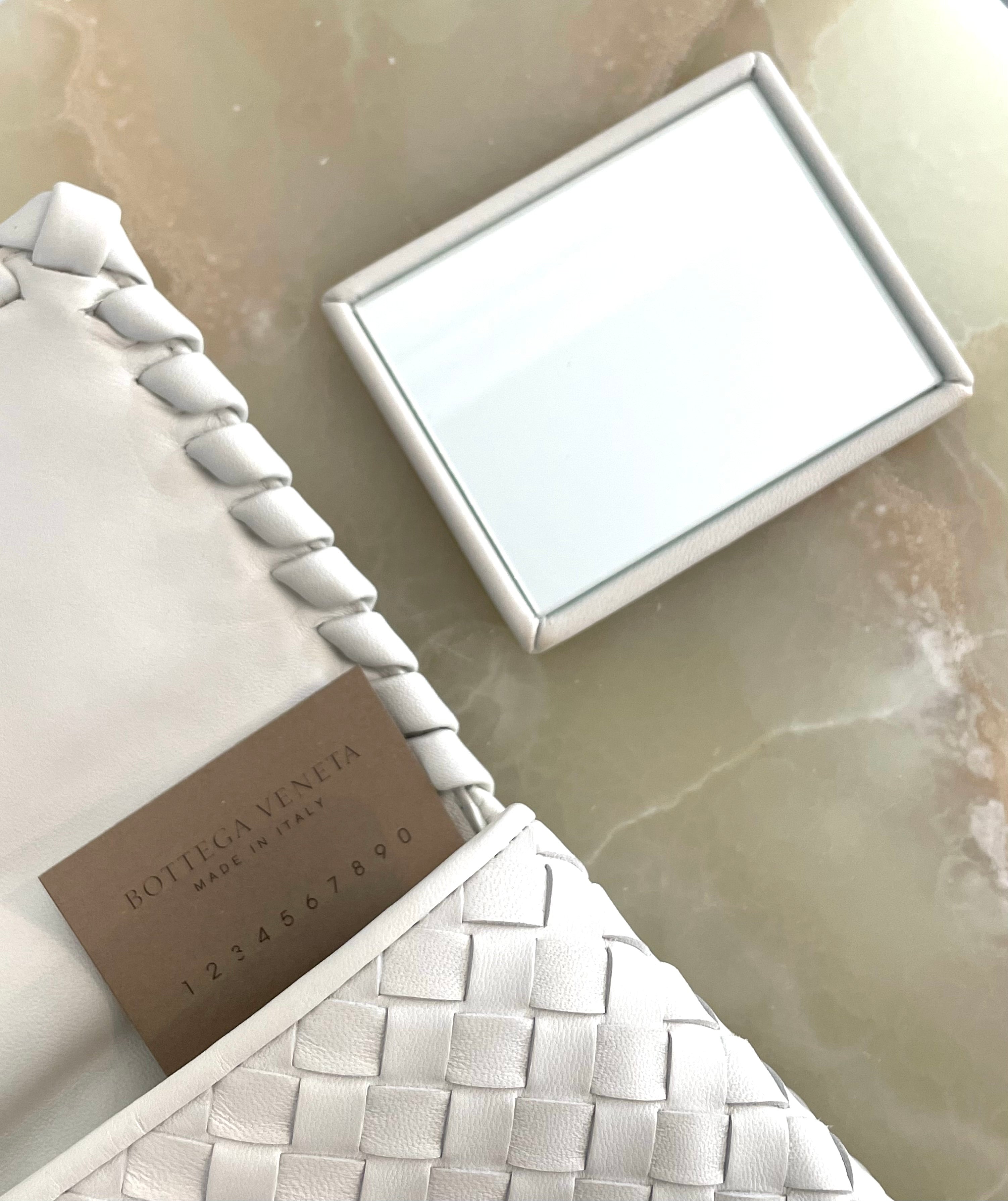 White quilted crossbody bag RRP £2000