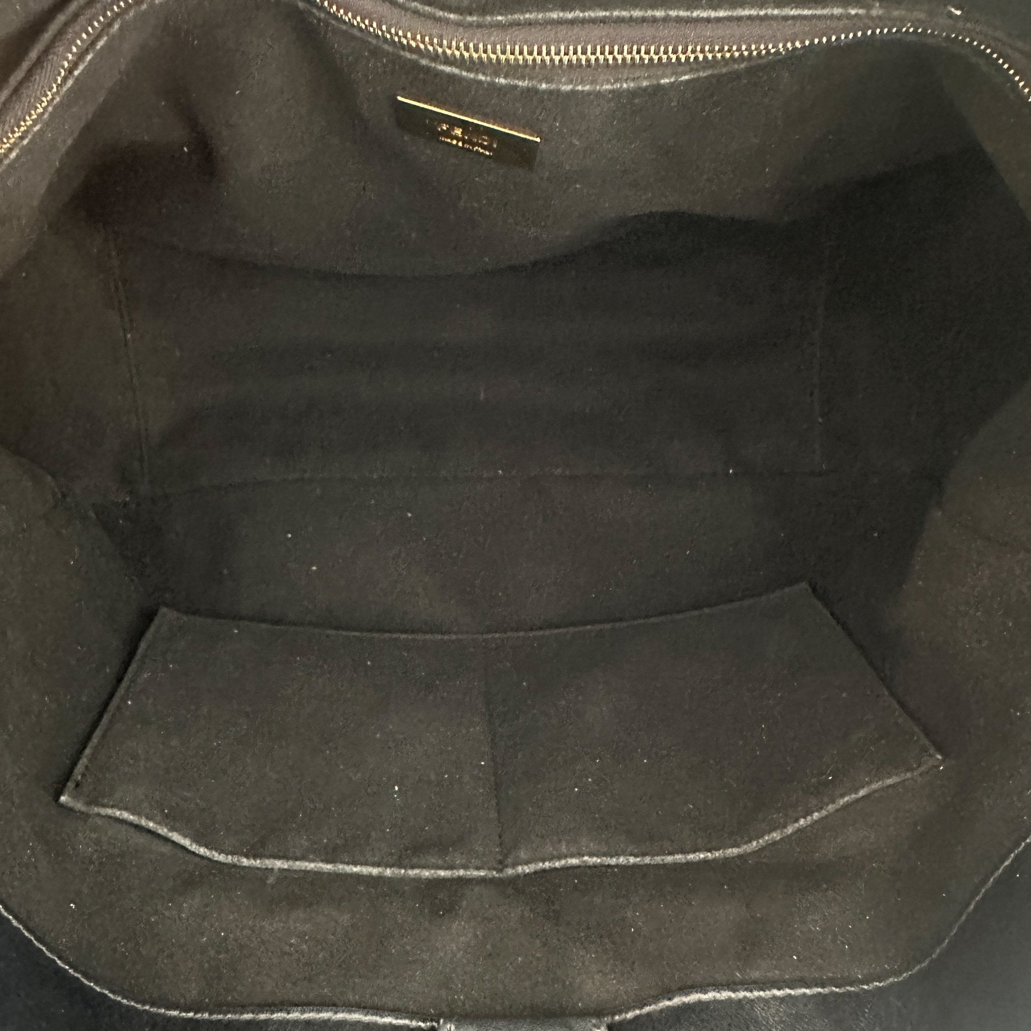 Fendi Selleria FF Handle Tote in Black RRP £2738 | Authentic Preloved - Reloved Again