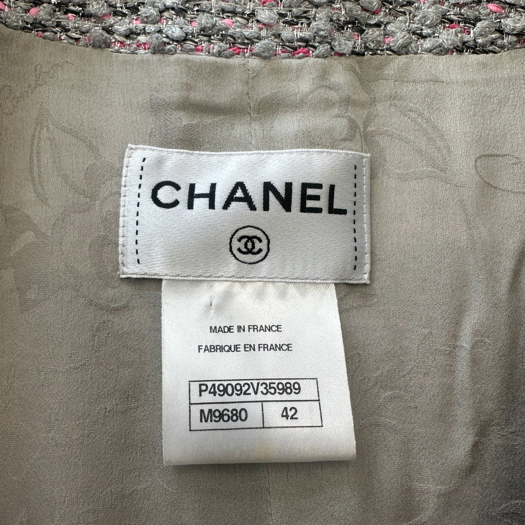 Chanel Spring 2014 Metallic Tweed Sleeveless Dress RRP £2650 | Authentic Preloved - Reloved Again