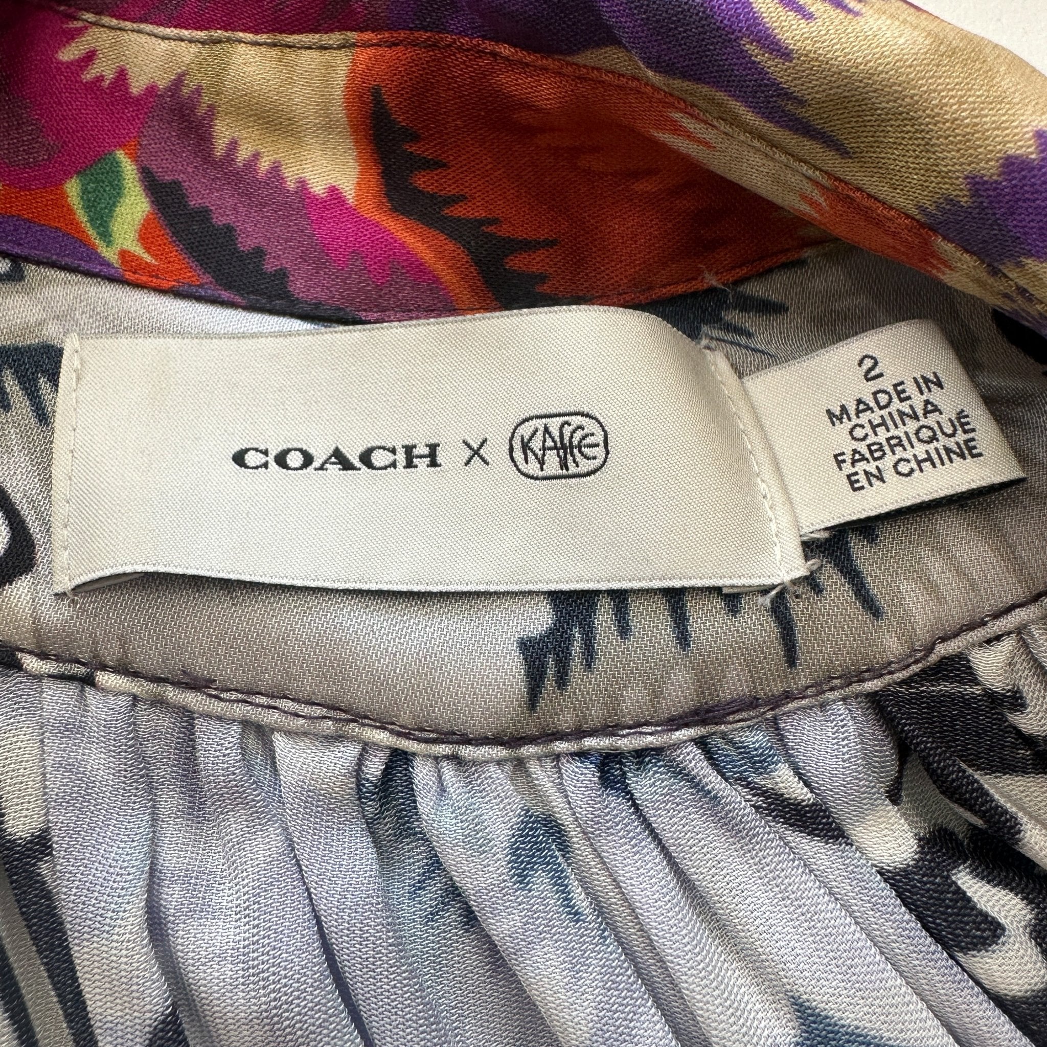 Coach X Kaffe Fasset Studio Floral Dress RRP £495 | Authentic Preloved - Reloved Again