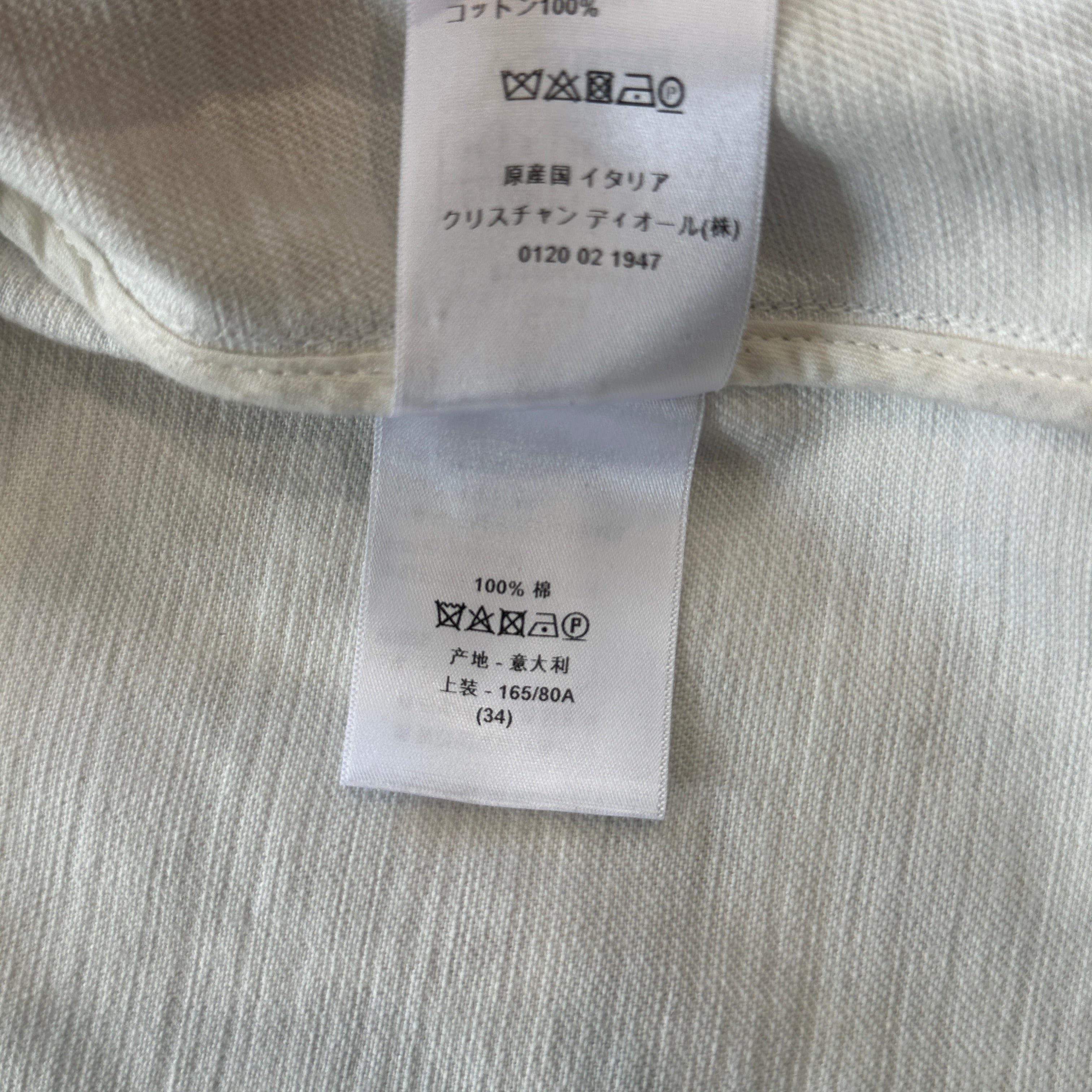 Christian Dior Toile de Jouy Denim Jacket RRP £2,050 | Authentic Preloved